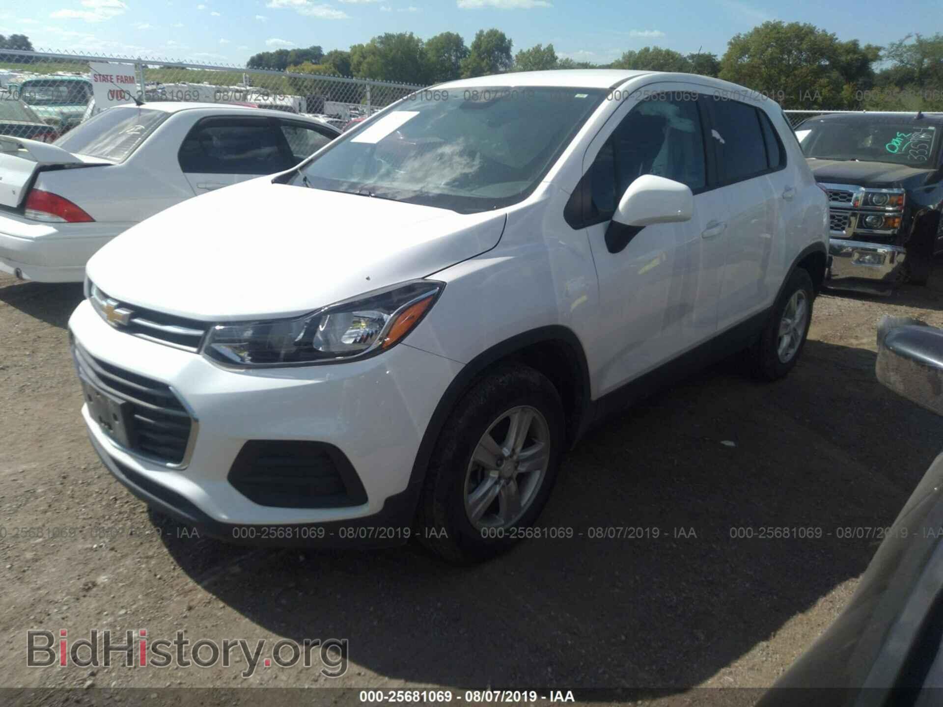 2017 CHEVROLET TRAX - VIN: 3GNCJNSB0HL270857 - Фото 2