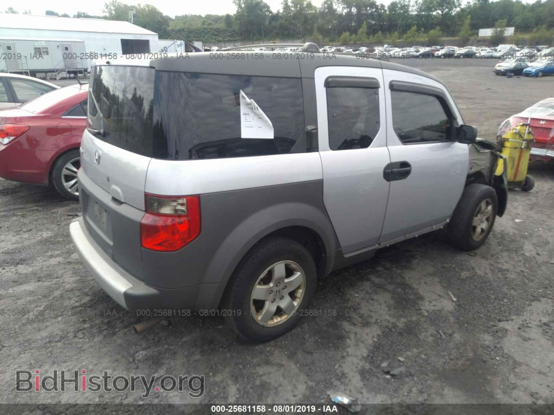 2003 HONDA ELEMENT - VIN: 5J6YH28523L048765 - Фото 4