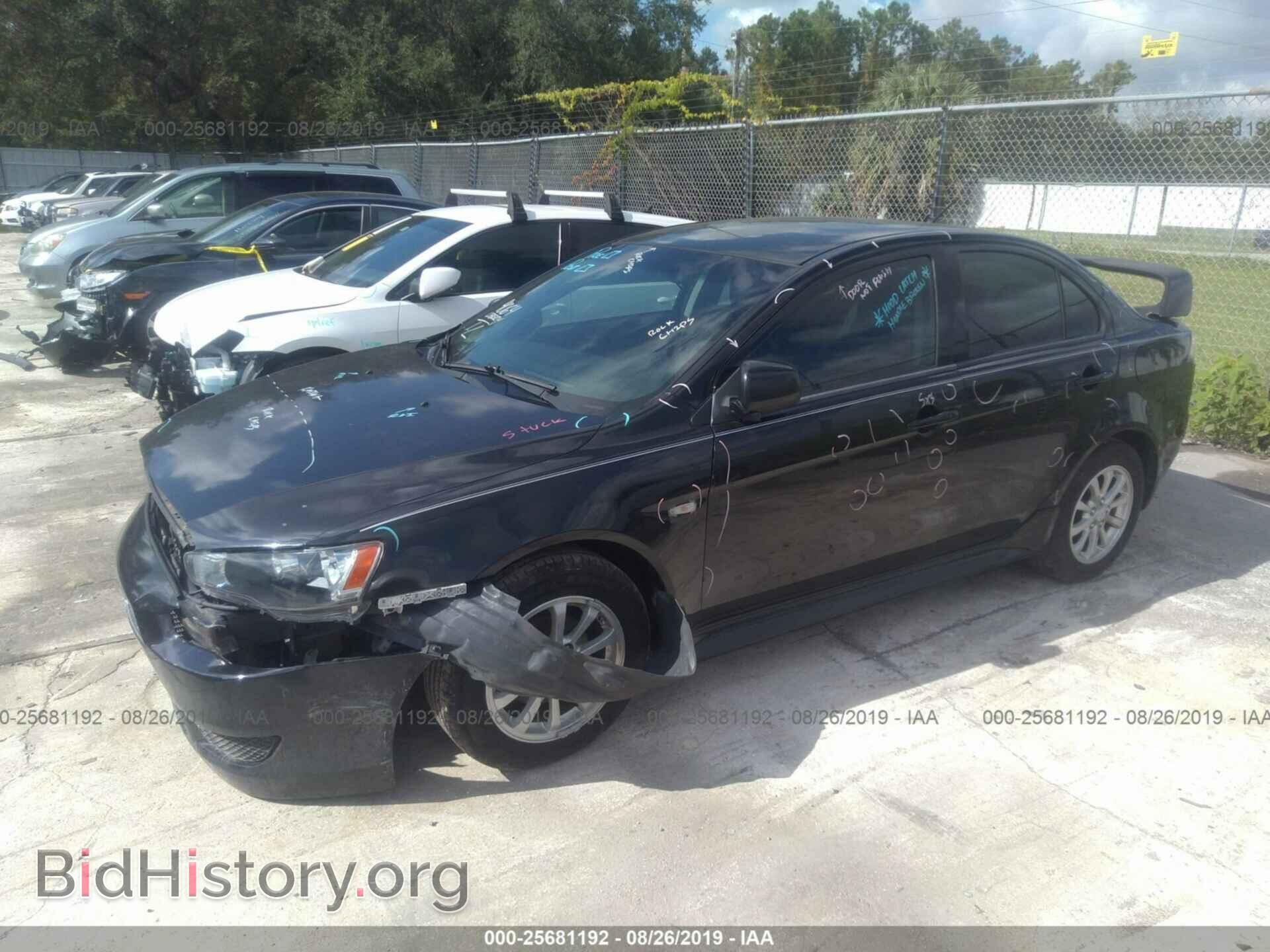 2012 MITSUBISHI LANCER - VIN: JA32U2FU1CU015573 - Фото 2