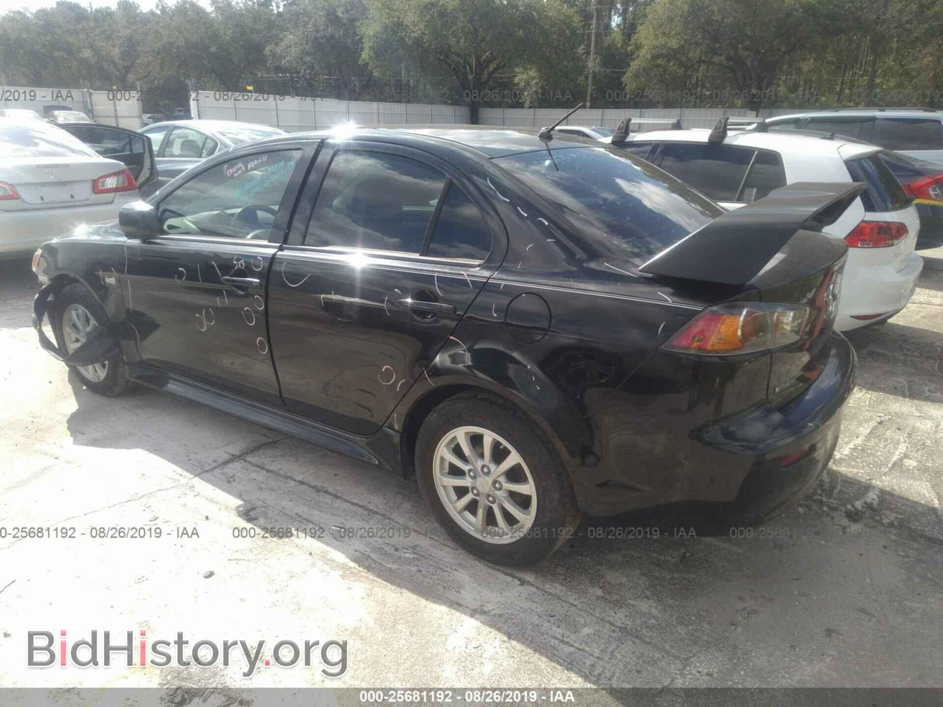2012 MITSUBISHI LANCER - VIN: JA32U2FU1CU015573 - Фото 3