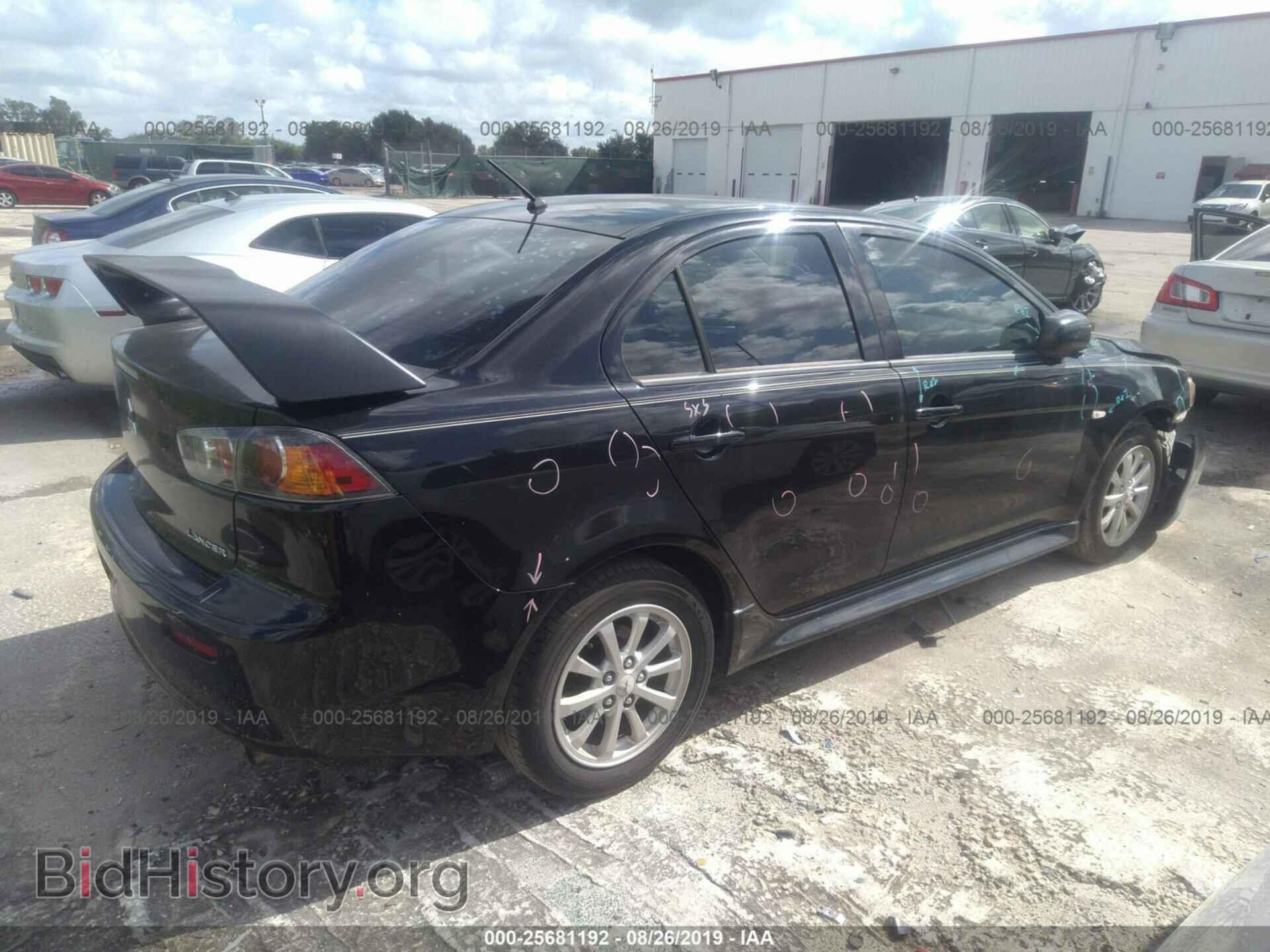 2012 MITSUBISHI LANCER - VIN: JA32U2FU1CU015573 - Фото 4