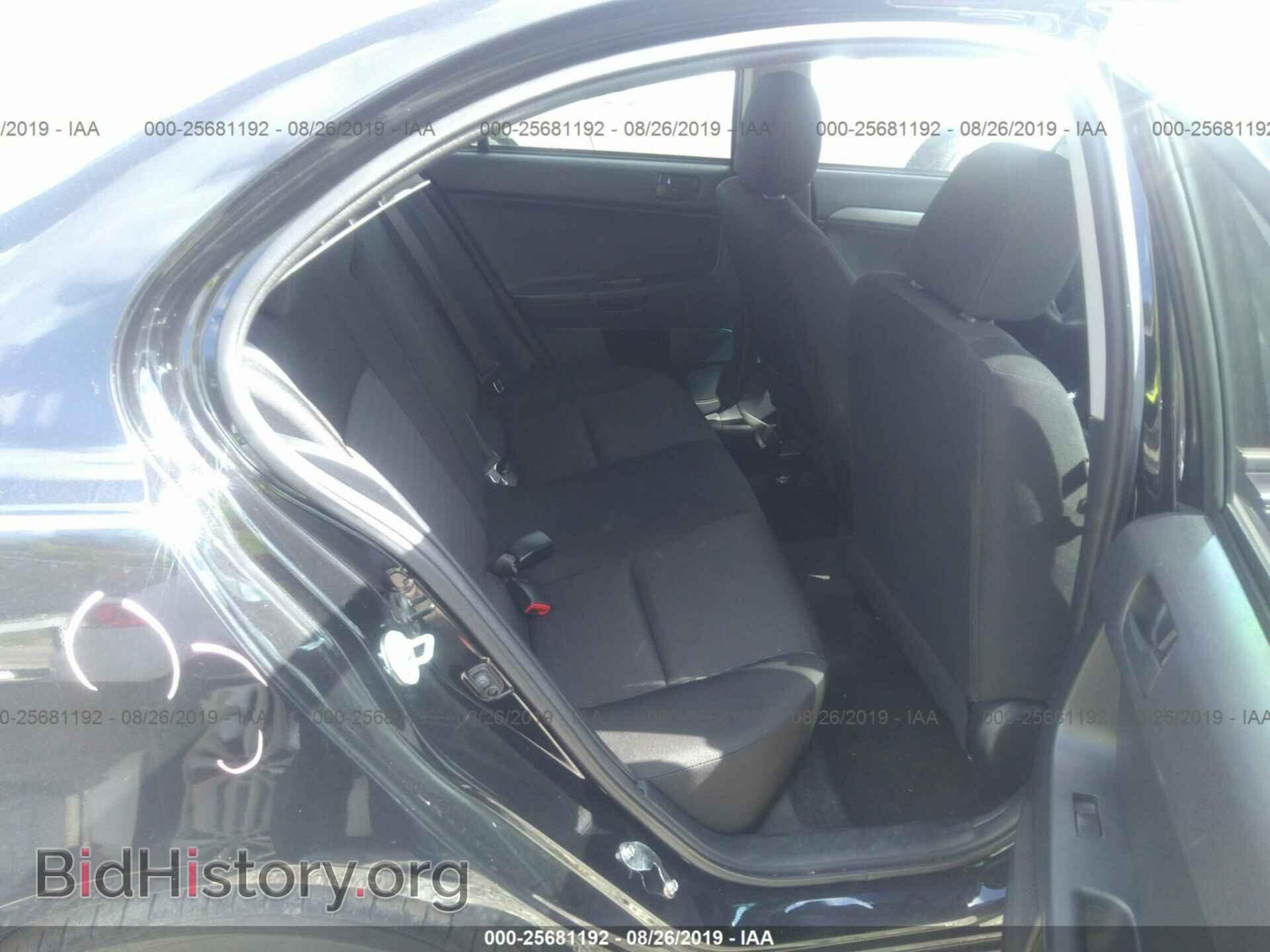 2012 MITSUBISHI LANCER - VIN: JA32U2FU1CU015573 - Фото 8