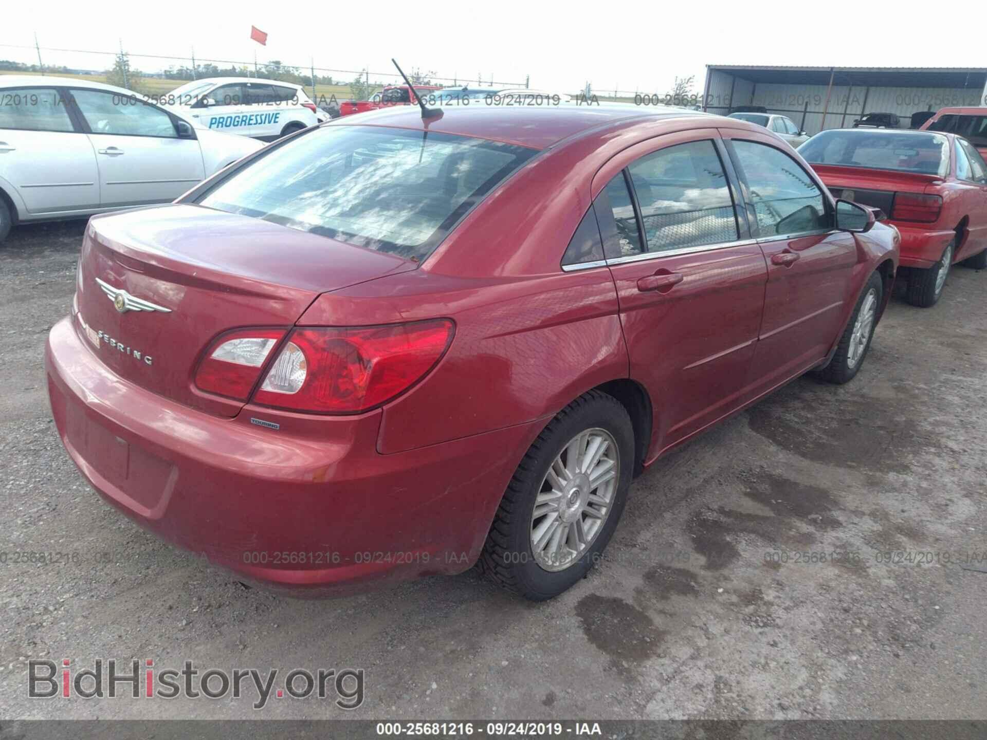 2007 CHRYSLER SEBRING - VIN: 1C3LC56R87N651661 - Фото 4