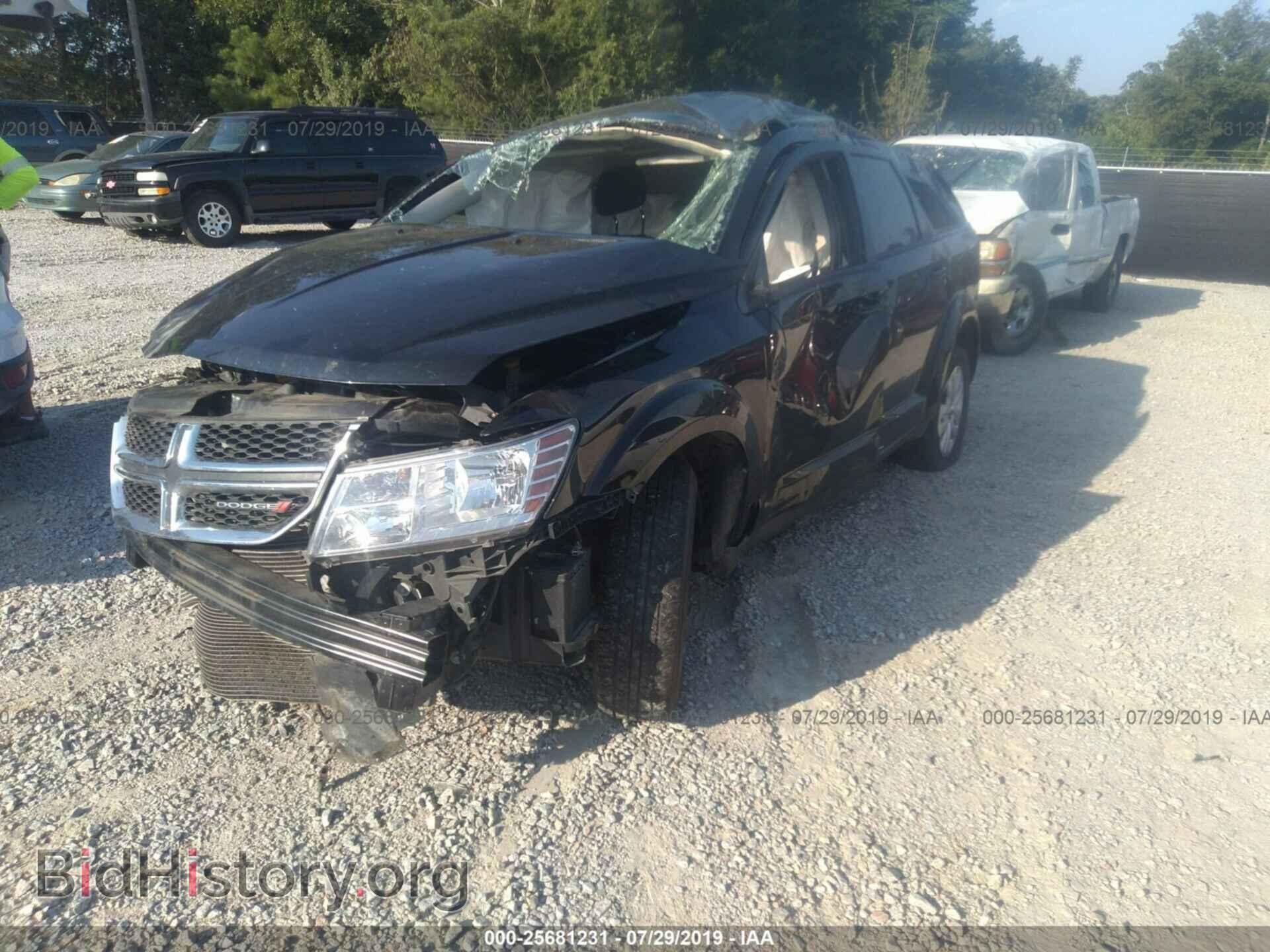 2014 DODGE JOURNEY - VIN: 3C4PDCAB6ET170801 - Фото 2