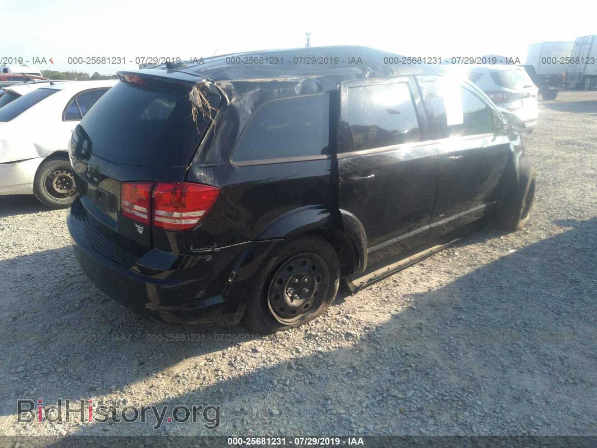 2014 DODGE JOURNEY - VIN: 3C4PDCAB6ET170801 - Фото 4