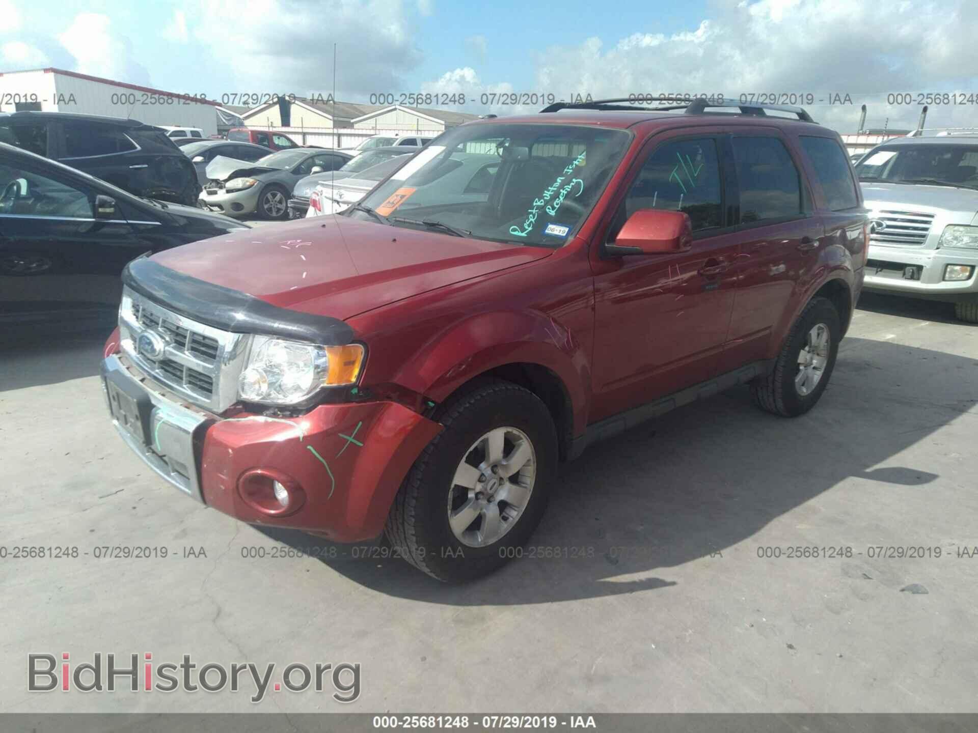 2012 FORD ESCAPE - VIN: 1FMCU9E71CKA40300 - Фото 2