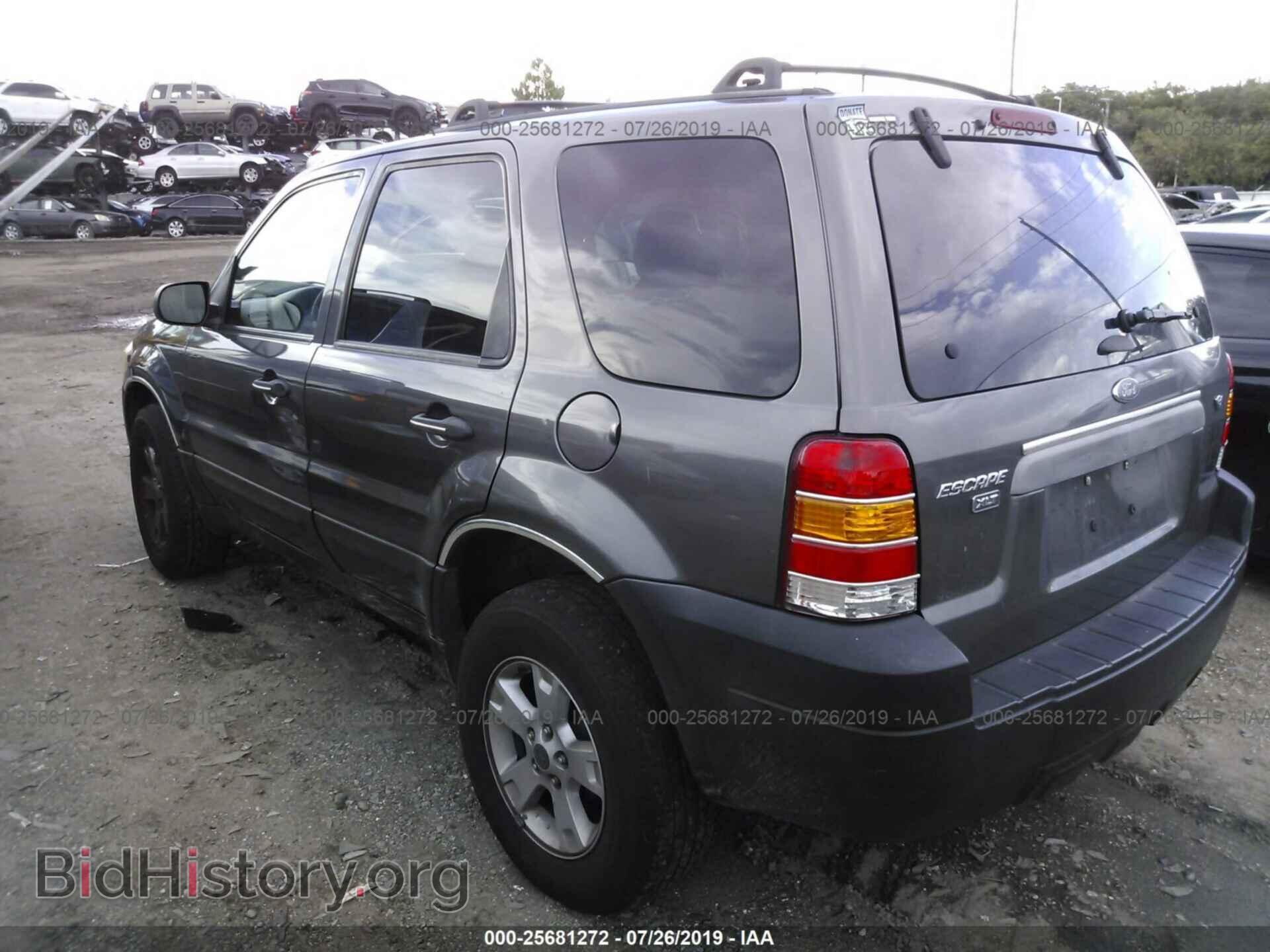 2005 FORD ESCAPE - VIN: 1FMYU03175KB37732 - Фото 3