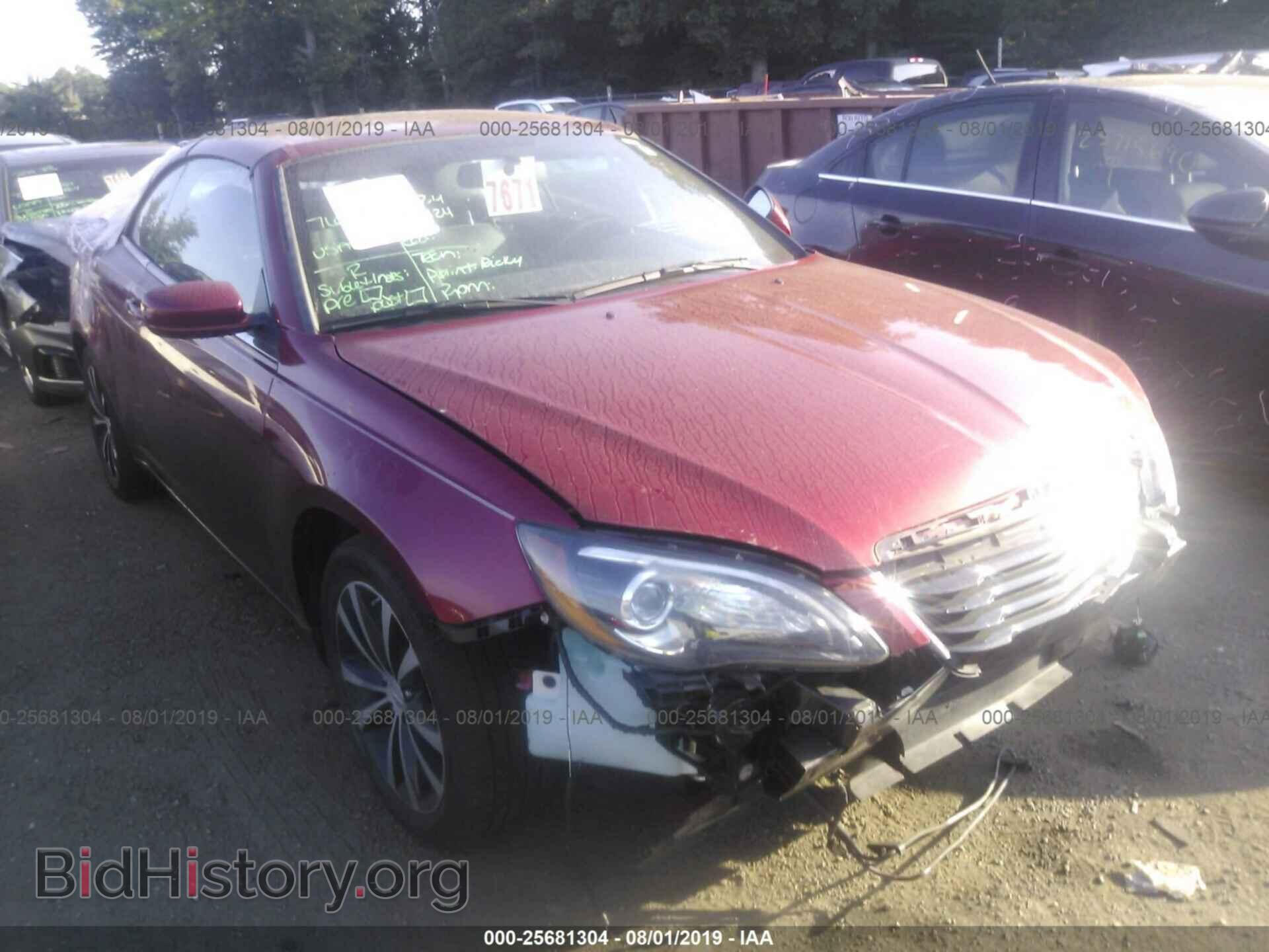Фотография 1C3BCBGG6CN178649 - CHRYSLER 200 2012