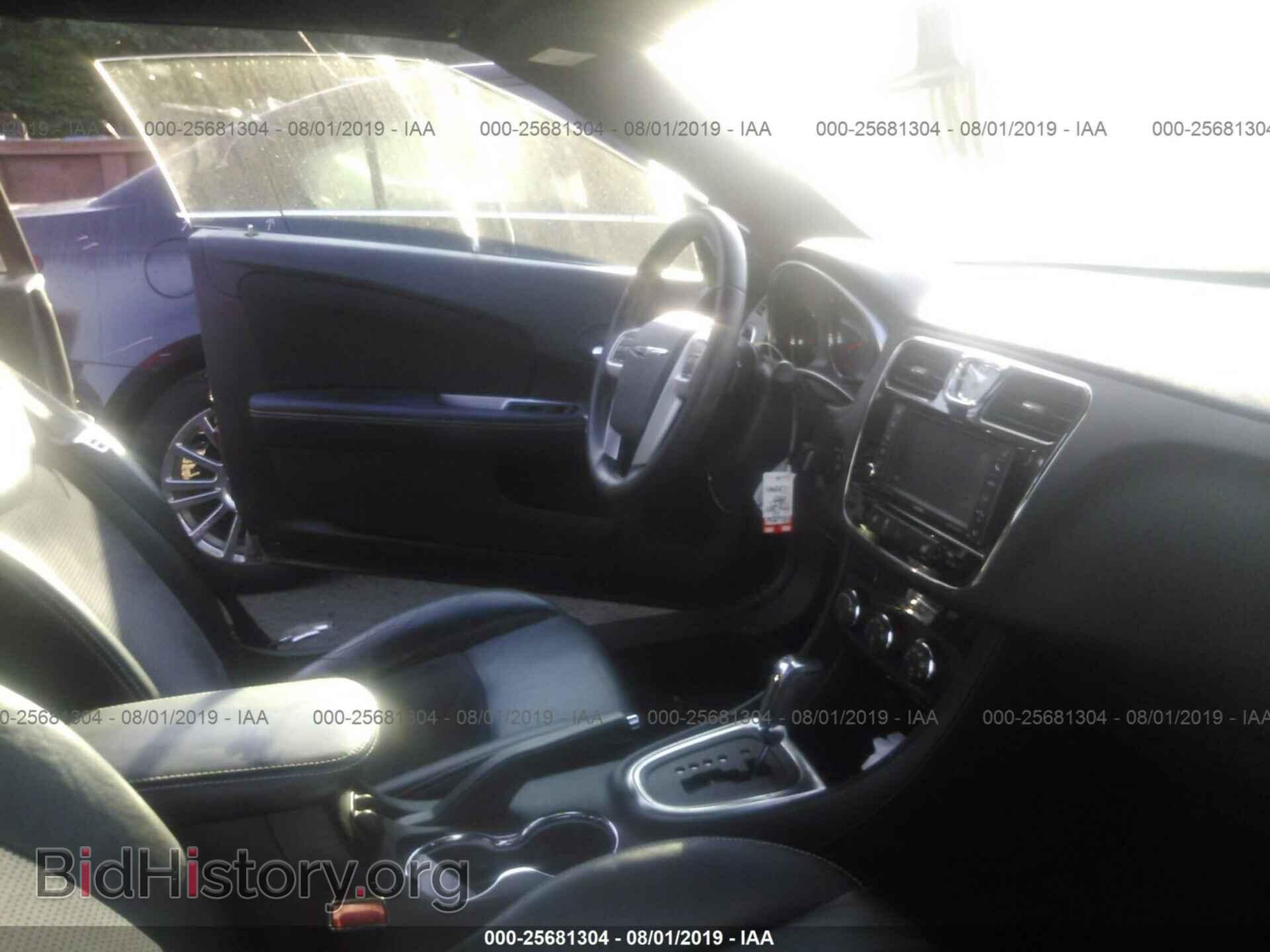 2012 CHRYSLER 200 - VIN: 1C3BCBGG6CN178649 - Фото 5
