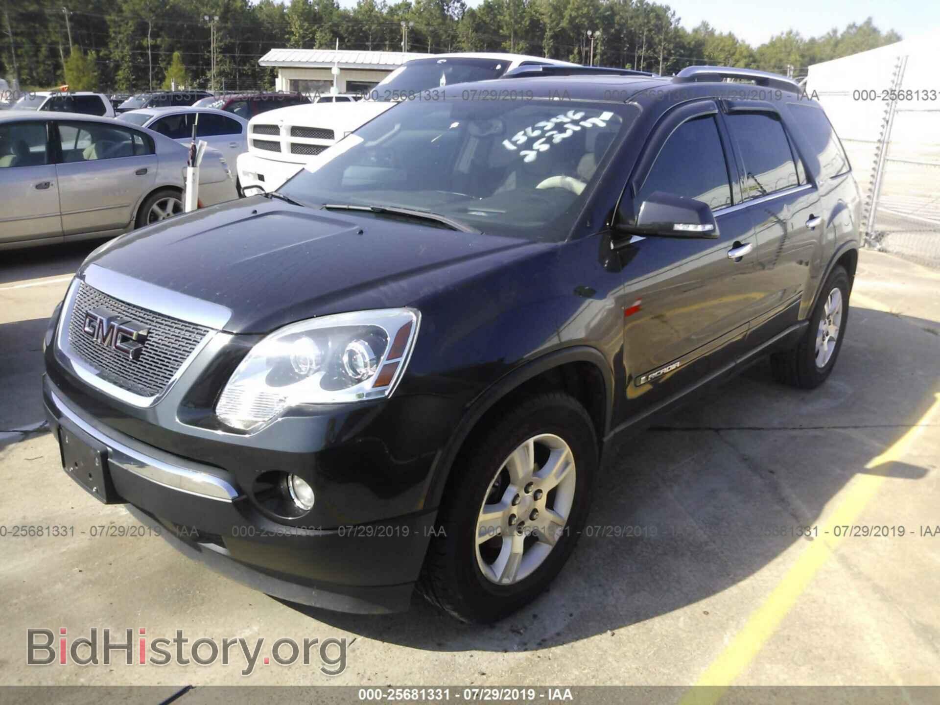 2007 GMC ACADIA - VIN: 1GKER33747J156346 - Фото 2