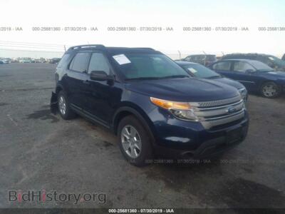 2011 Ford EXPLORER, синий — VIN 1FMHK7B82BGA75541, IAAI
