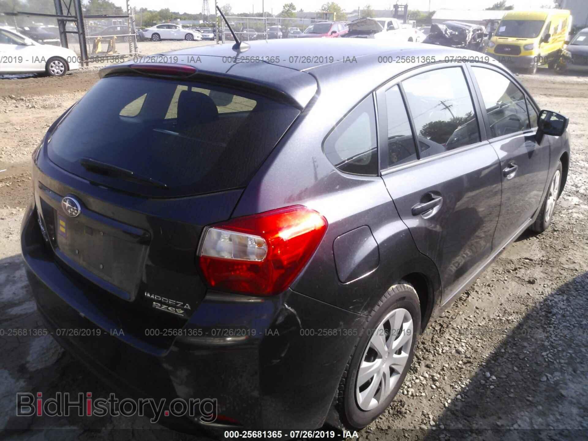 2015 SUBARU IMPREZA - VIN: JF1GPAA65F8281473 - Фото 4