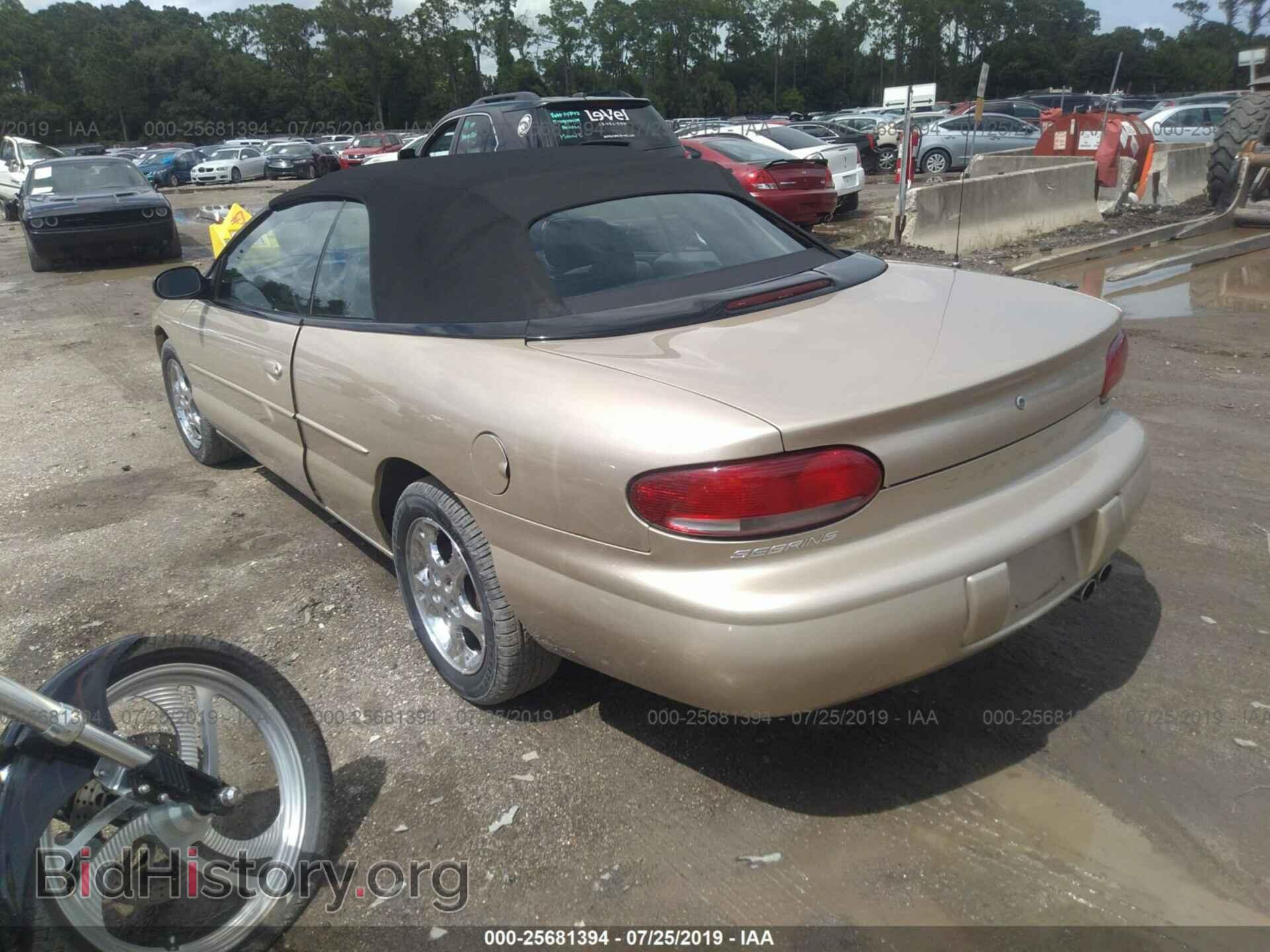 2000 CHRYSLER SEBRING - VIN: 3C3EL55H2YT203077 - Фото 3