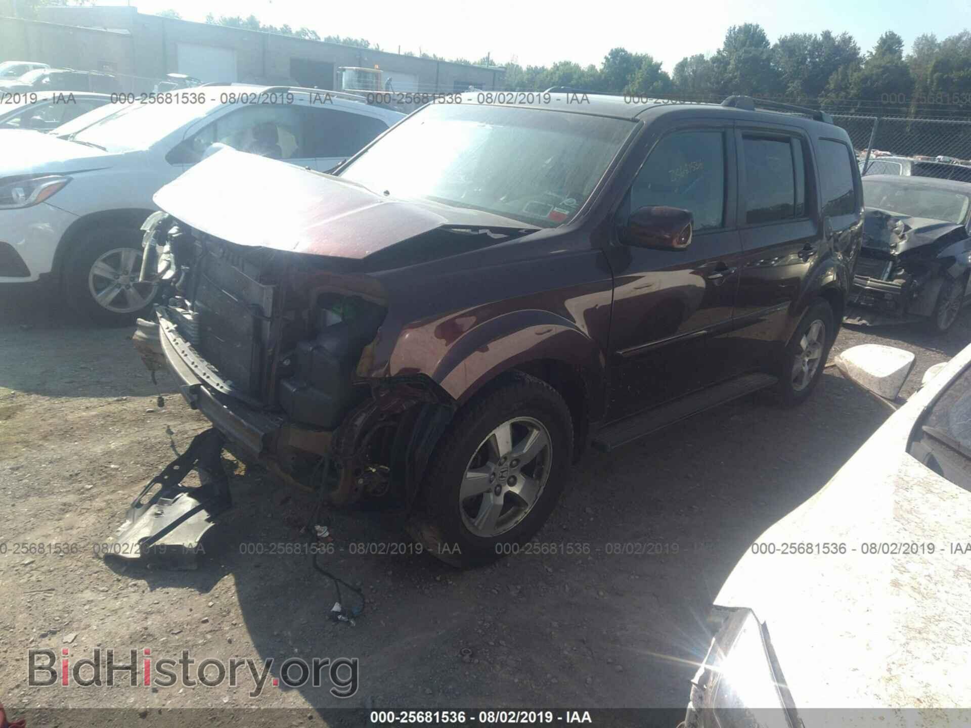 2009 HONDA PILOT - VIN: 5FNYF48529B027224 - Фото 2