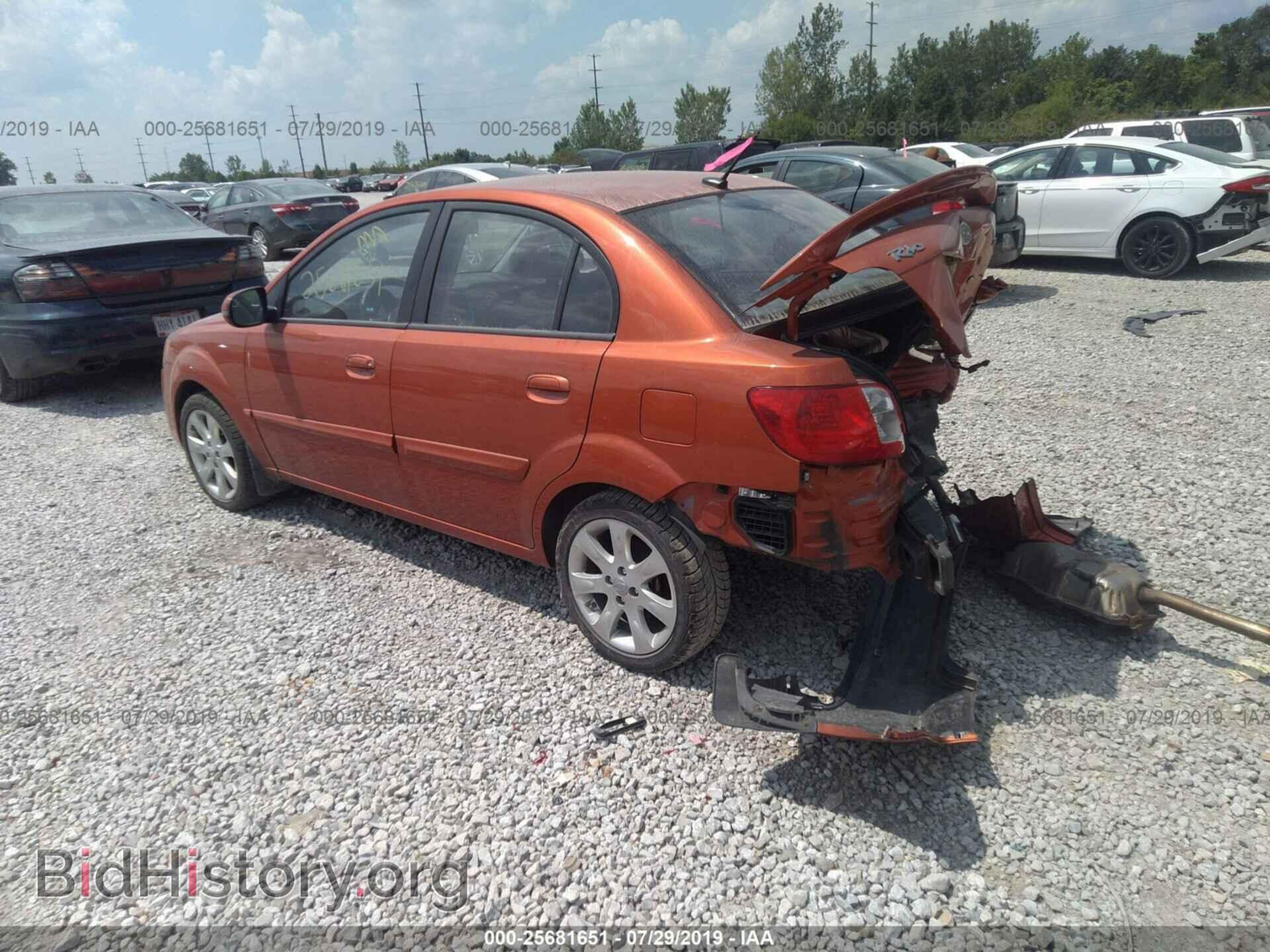 2011 KIA RIO - VIN: KNADH4A35B6910962 - Фото 3