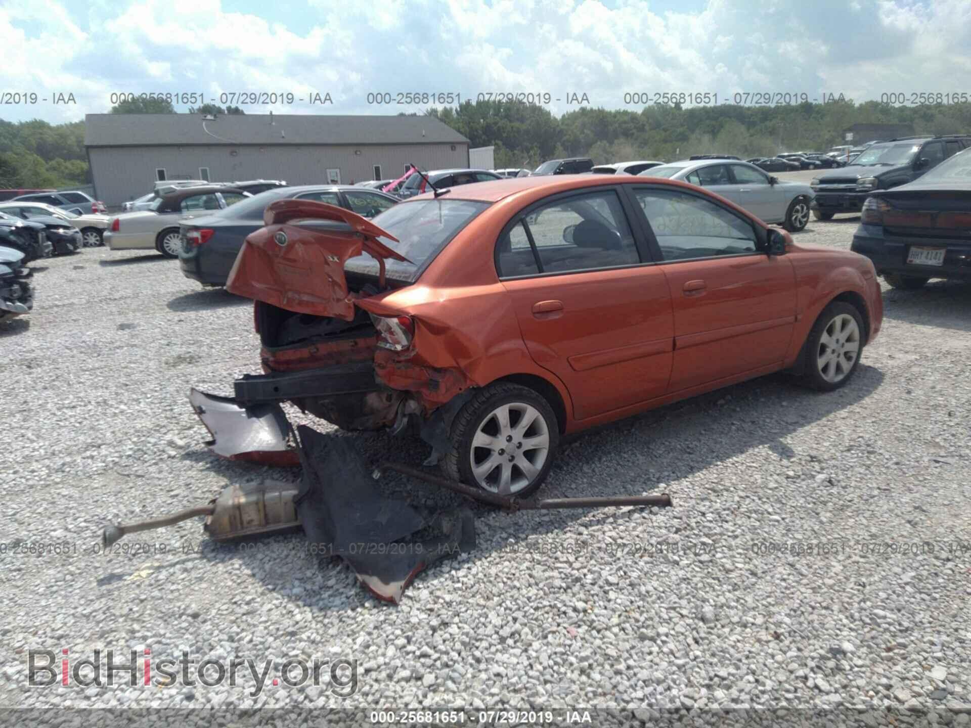 2011 KIA RIO - VIN: KNADH4A35B6910962 - Фото 4