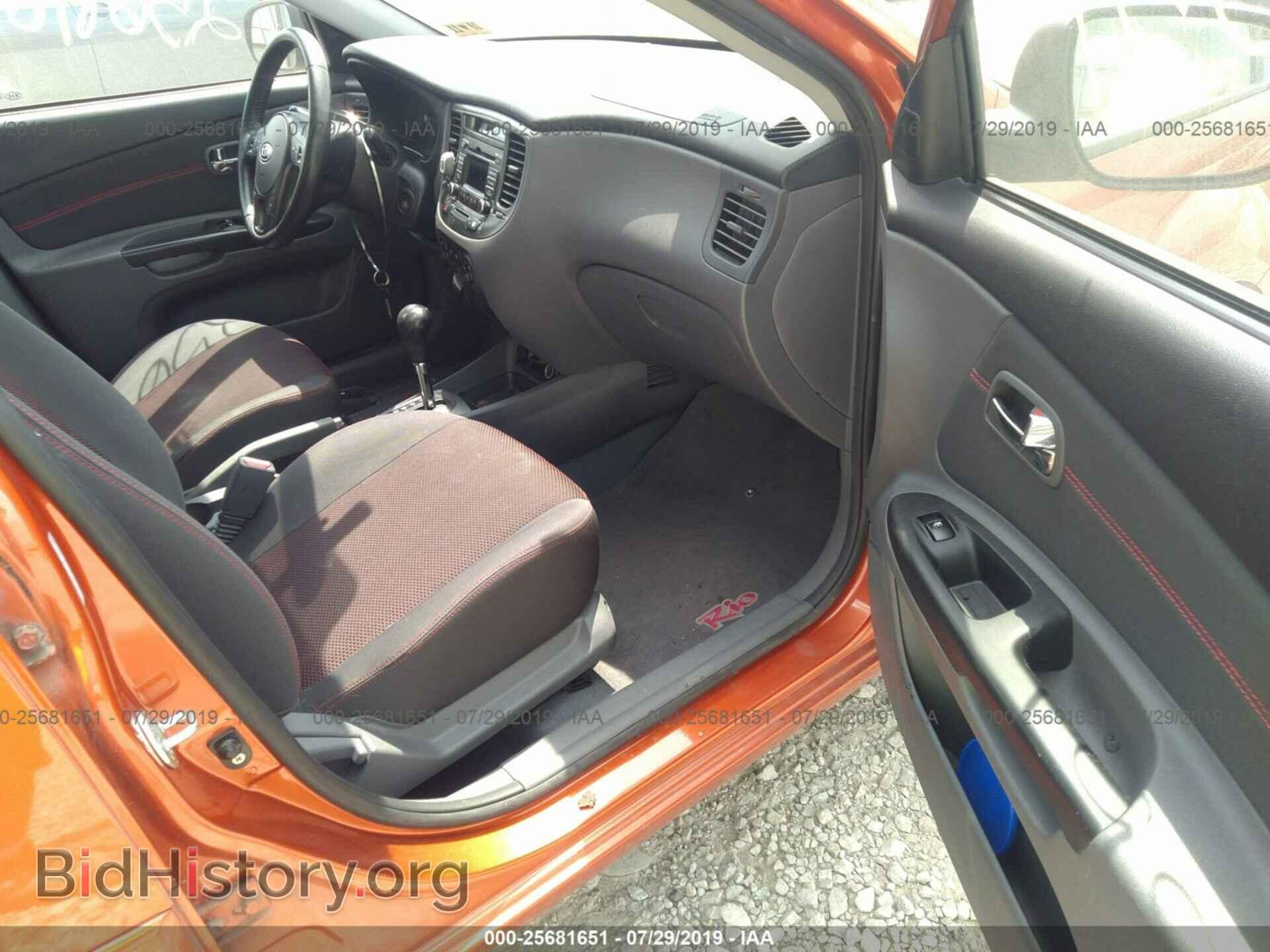 2011 KIA RIO - VIN: KNADH4A35B6910962 - Фото 5