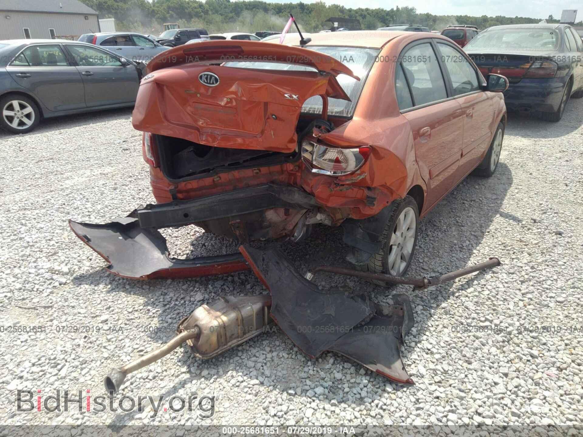 2011 KIA RIO - VIN: KNADH4A35B6910962 - Фото 6