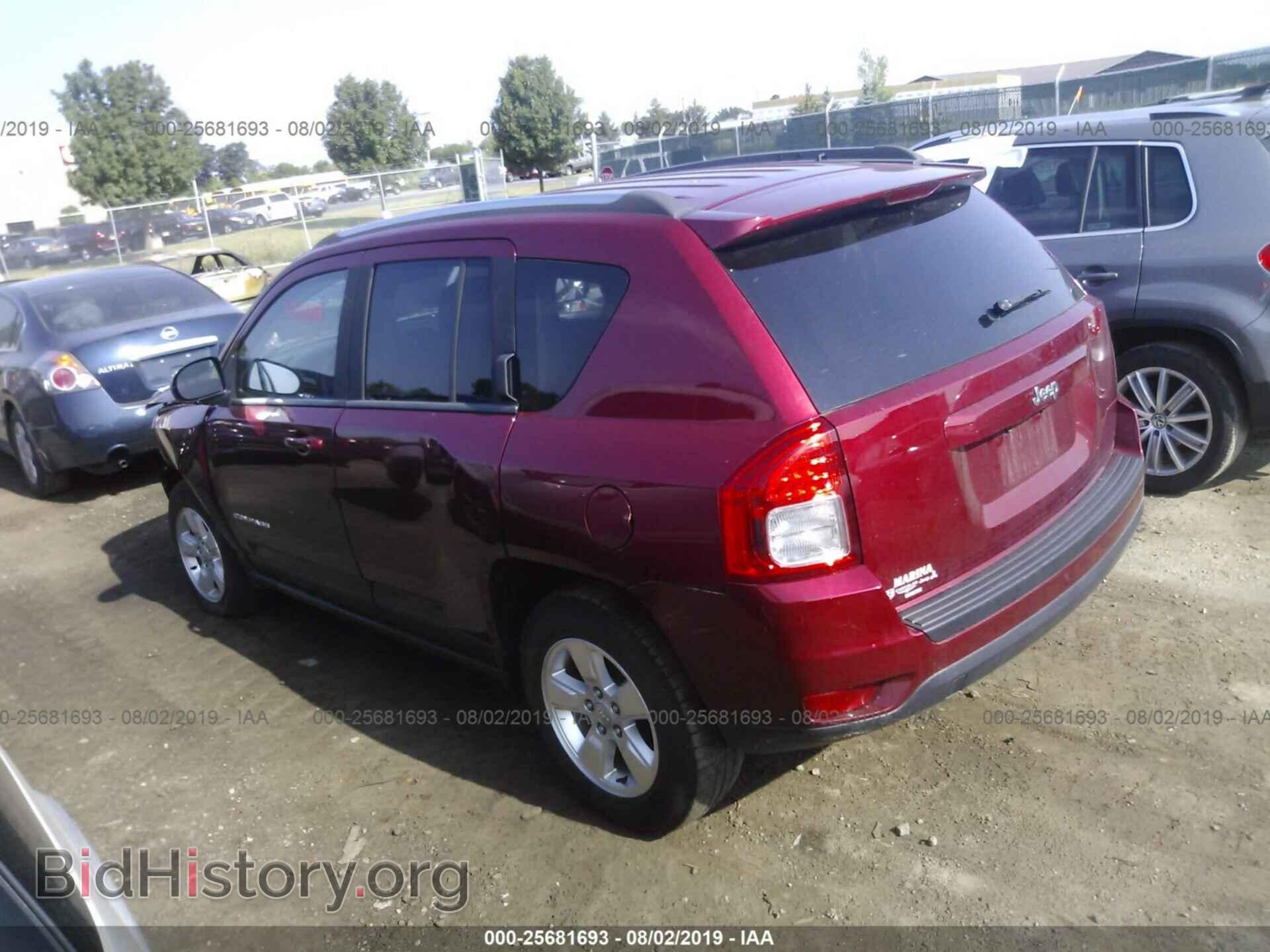 2013 JEEP COMPASS - VIN: 1C4NJCBA4DD244114 - Фото 3