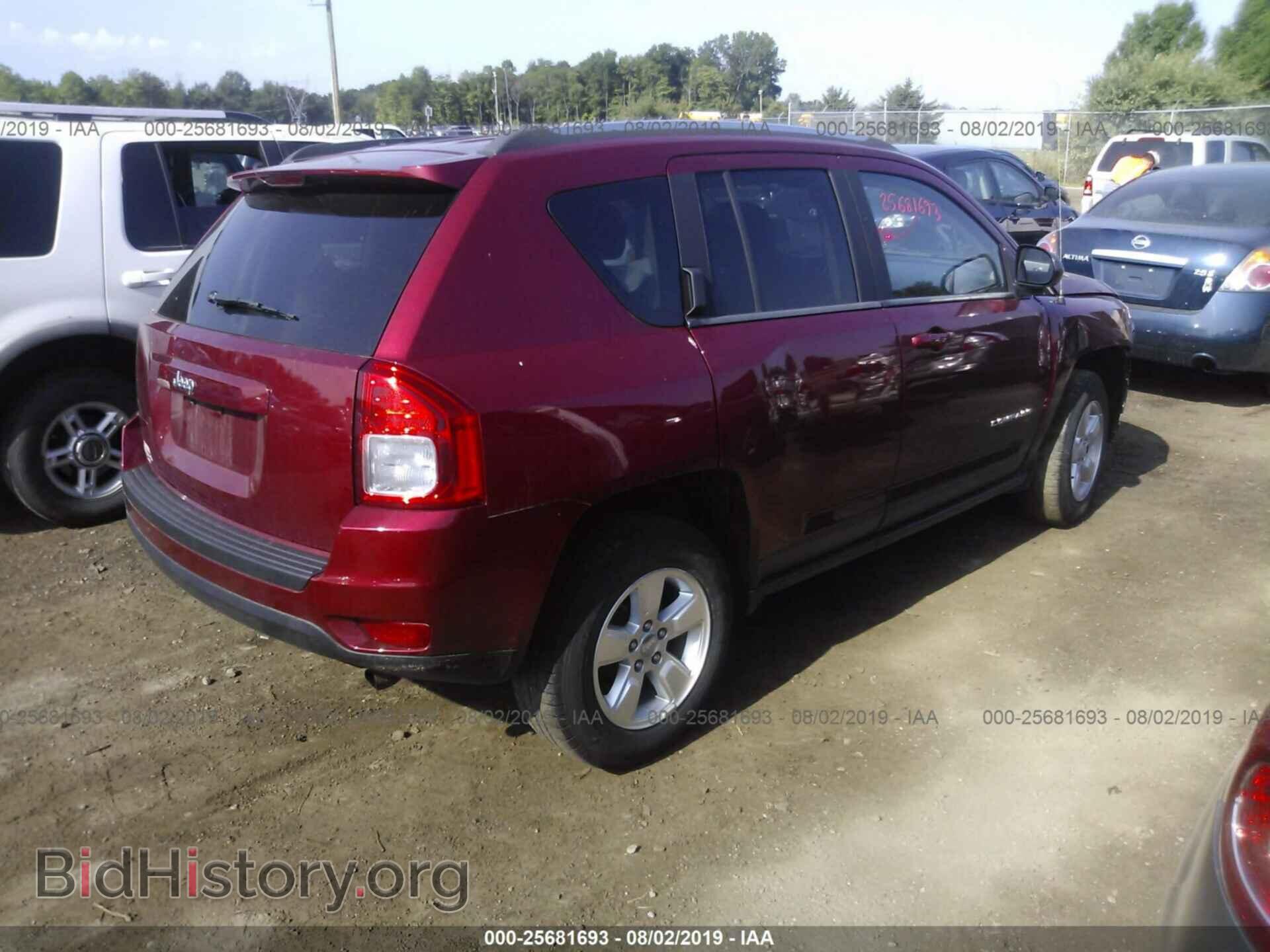 2013 JEEP COMPASS - VIN: 1C4NJCBA4DD244114 - Фото 4