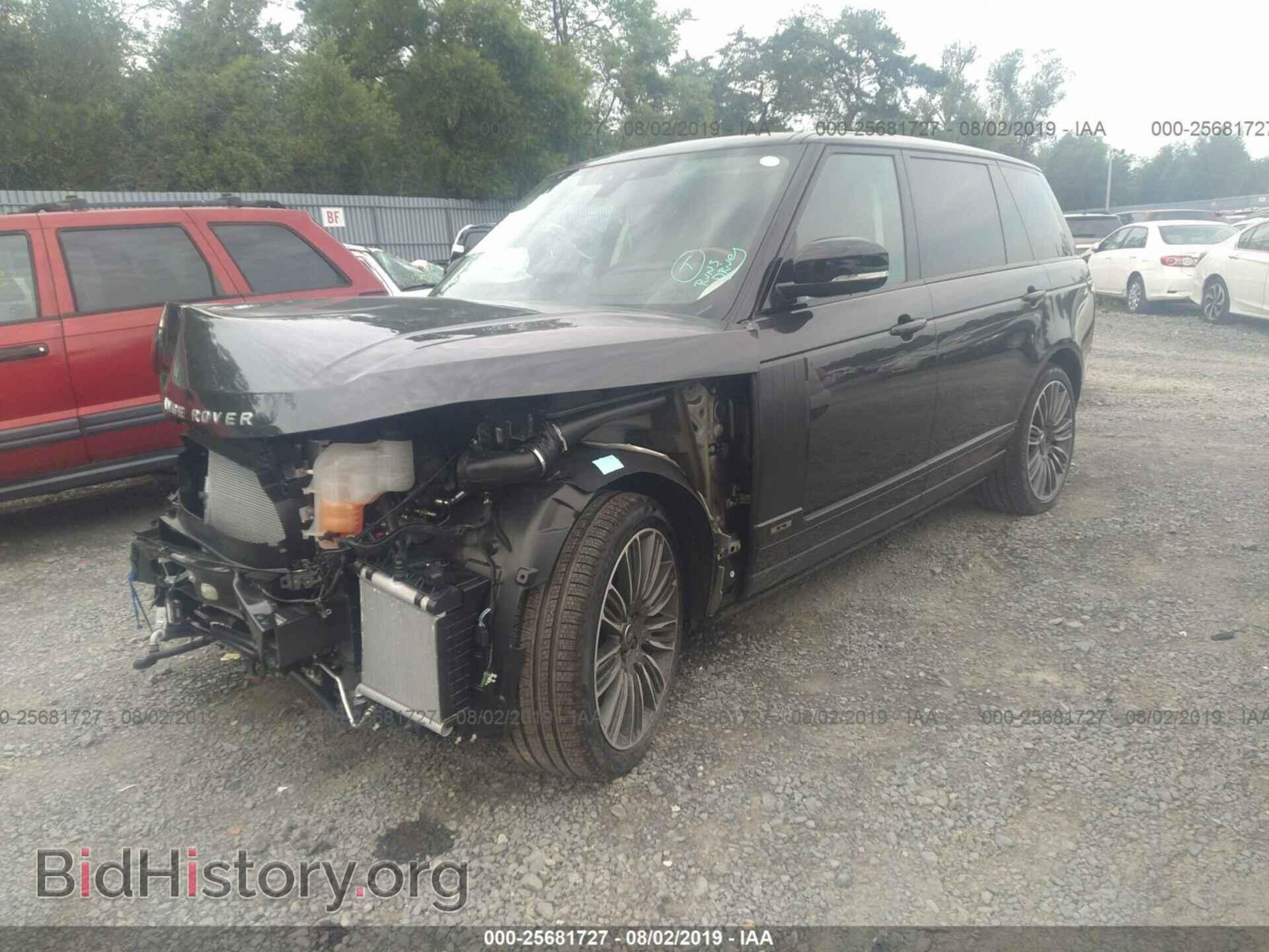 2019 LAND ROVER RANGE ROVER - VIN: SALGS5RE0KA560708 - Фото 2