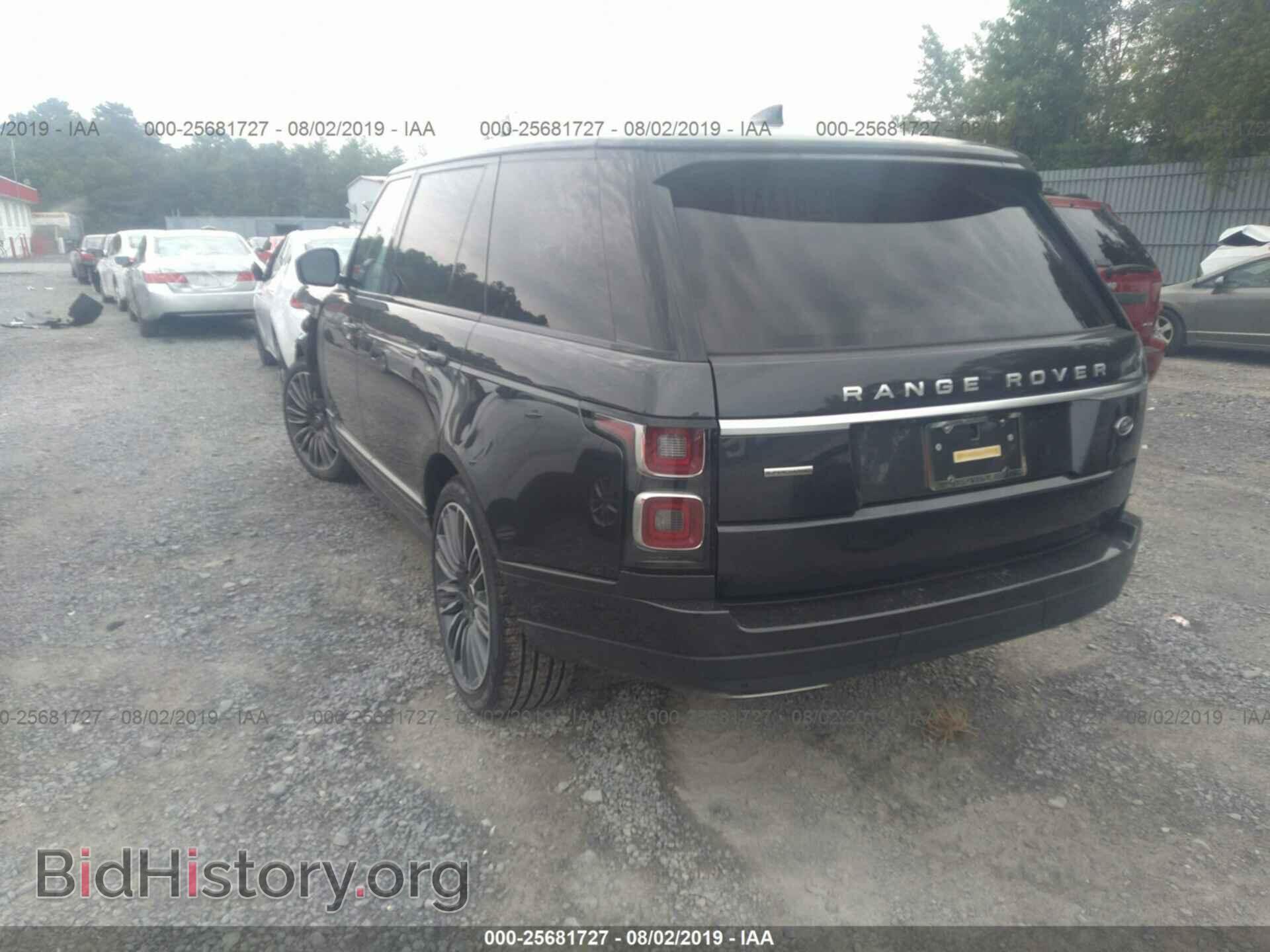 2019 LAND ROVER RANGE ROVER - VIN: SALGS5RE0KA560708 - Фото 3