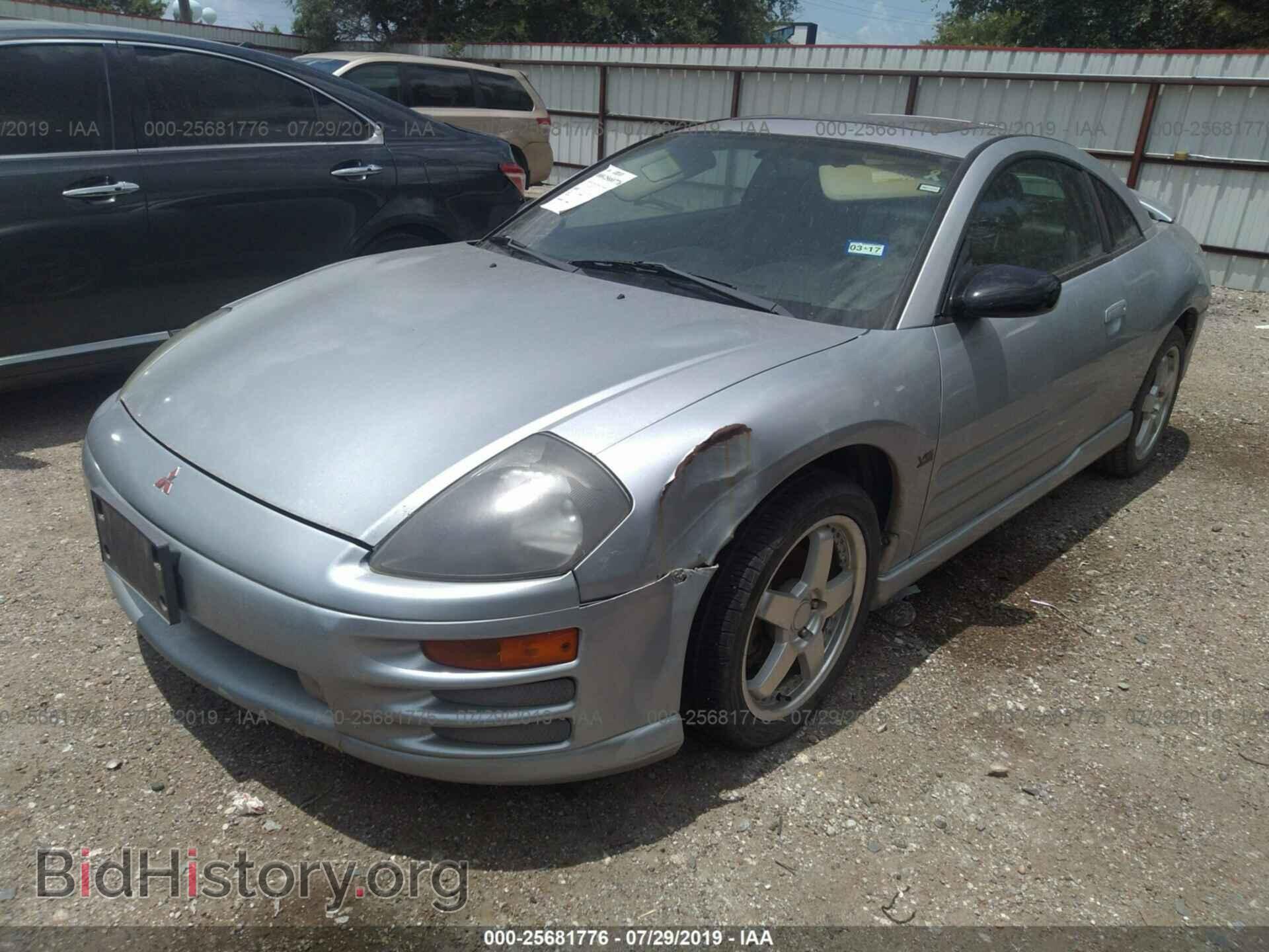 2000 MITSUBISHI ECLIPSE - VIN: 4A3AC54L5YE126086 - Фото 2