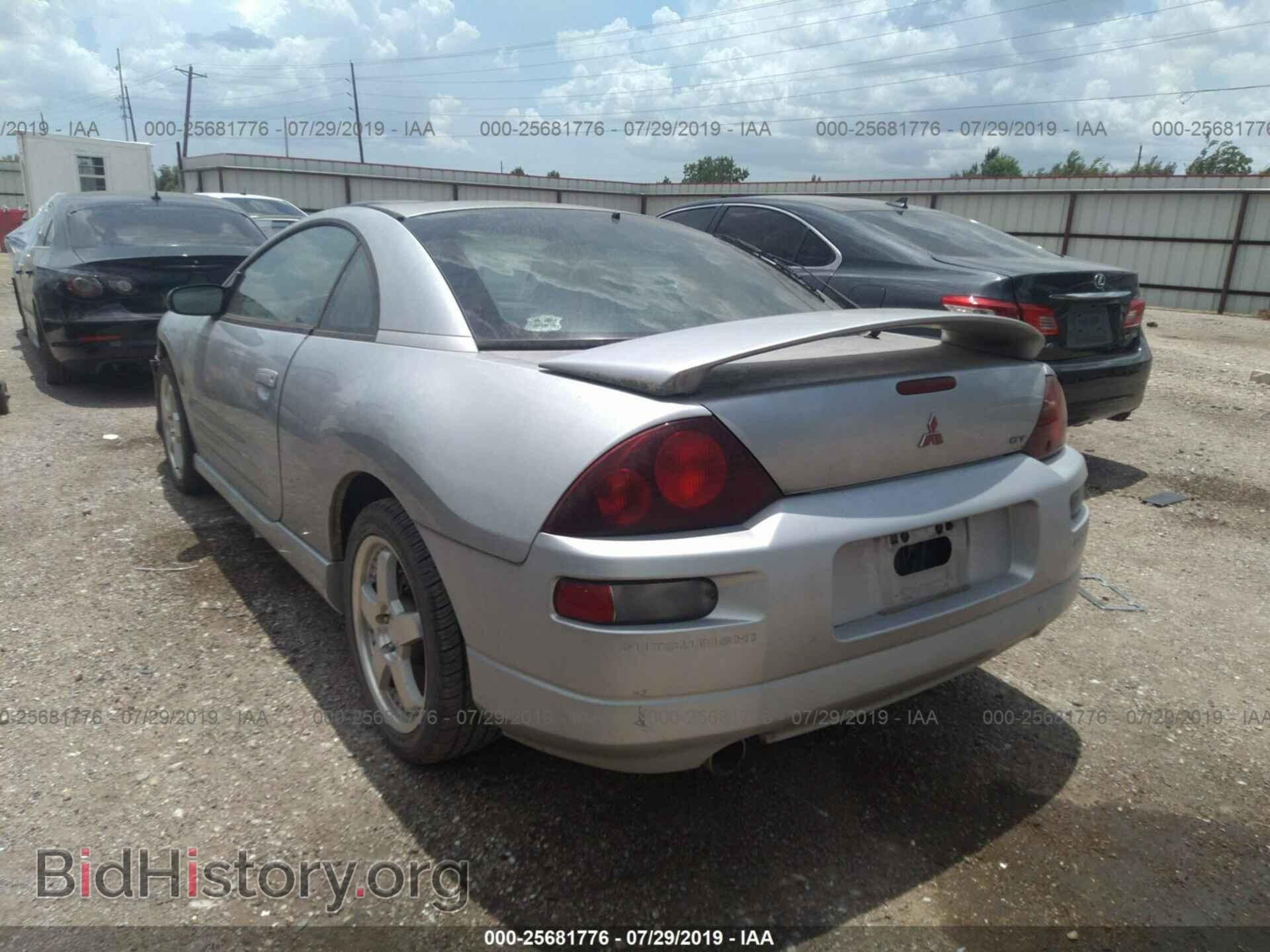 2000 MITSUBISHI ECLIPSE - VIN: 4A3AC54L5YE126086 - Фото 3