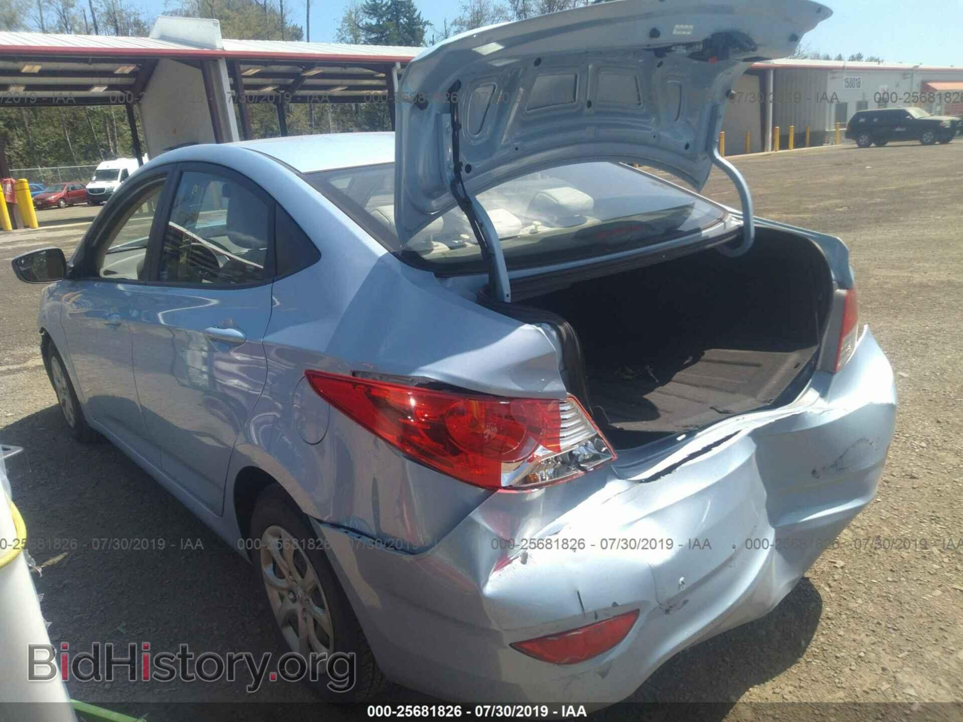 2014 HYUNDAI ACCENT - VIN: KMHCT4AE2EU662213 - Photo 3