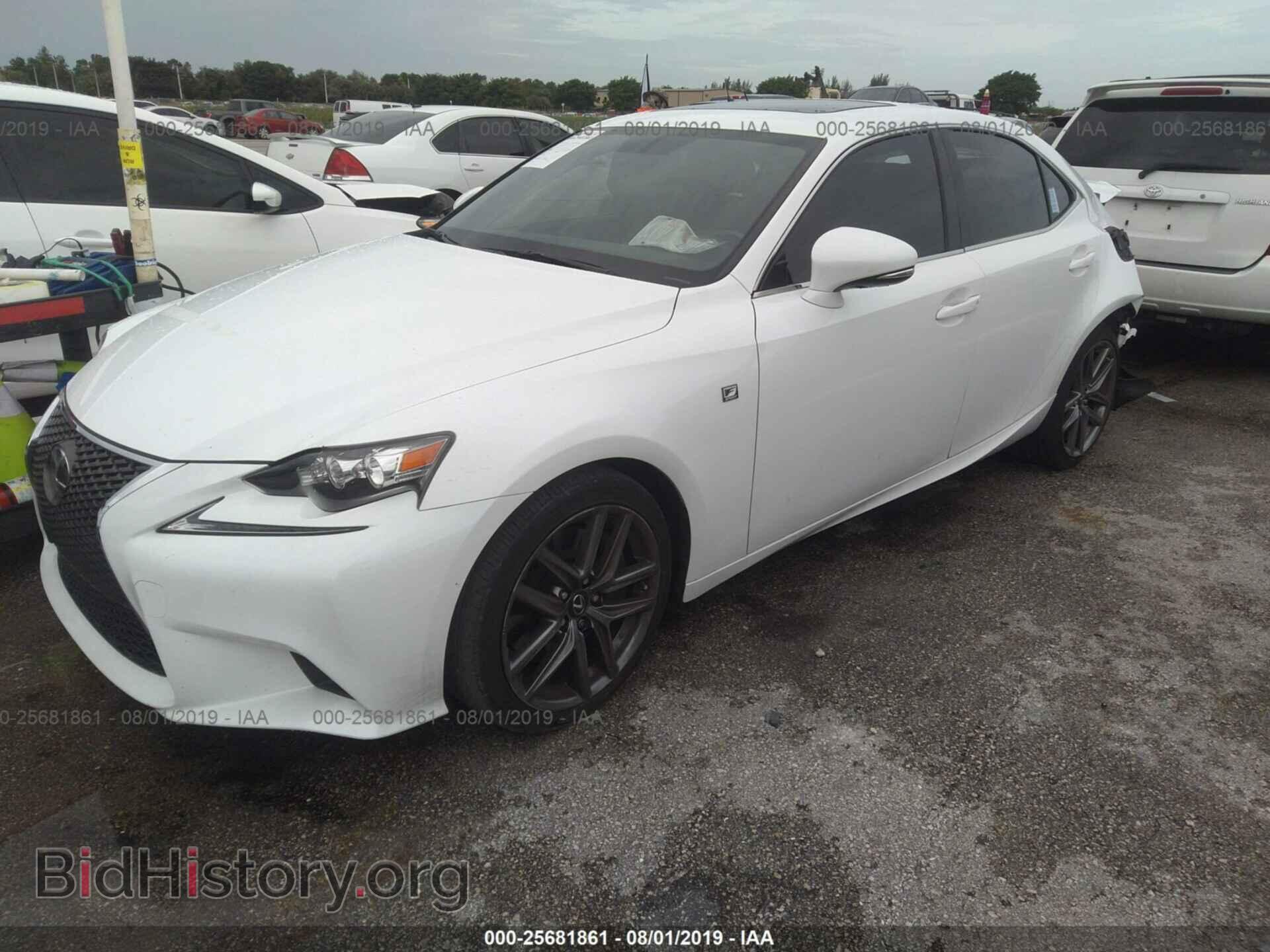 2016 LEXUS IS - VIN: JTHBA1D23G5036218 - Фото 2