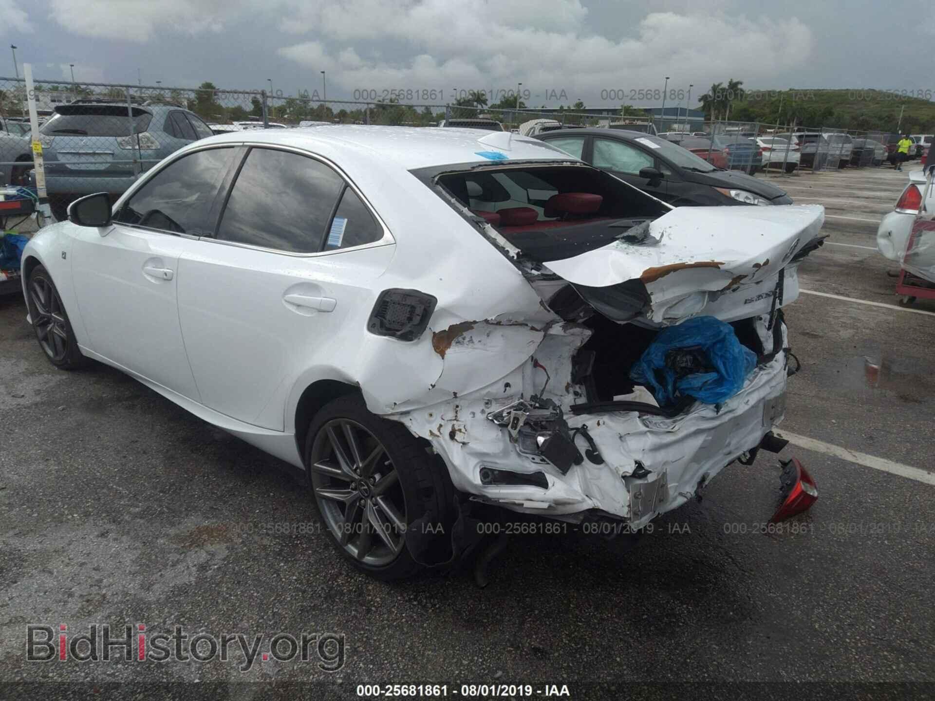 2016 LEXUS IS - VIN: JTHBA1D23G5036218 - Фото 3