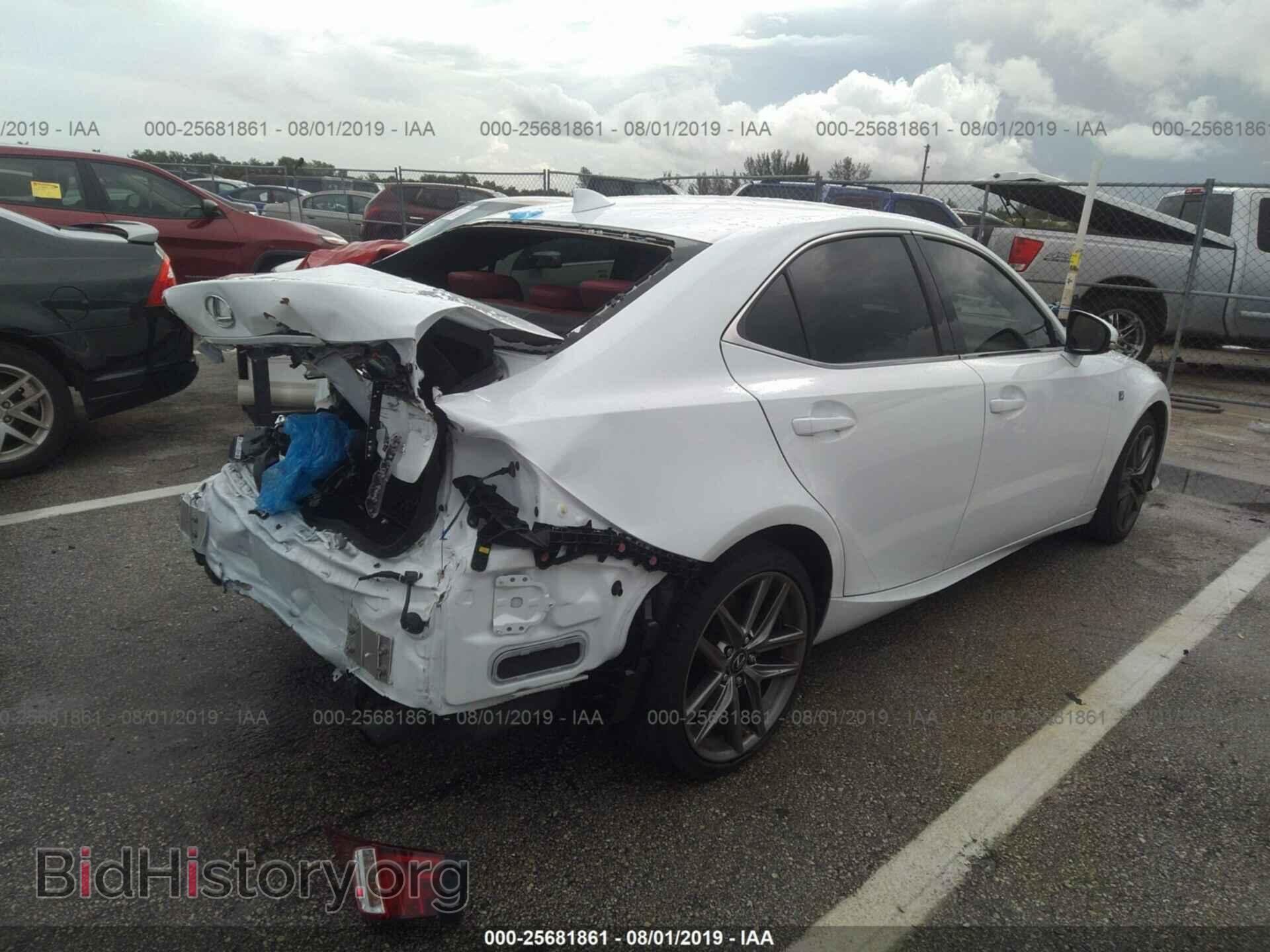 2016 LEXUS IS - VIN: JTHBA1D23G5036218 - Фото 4