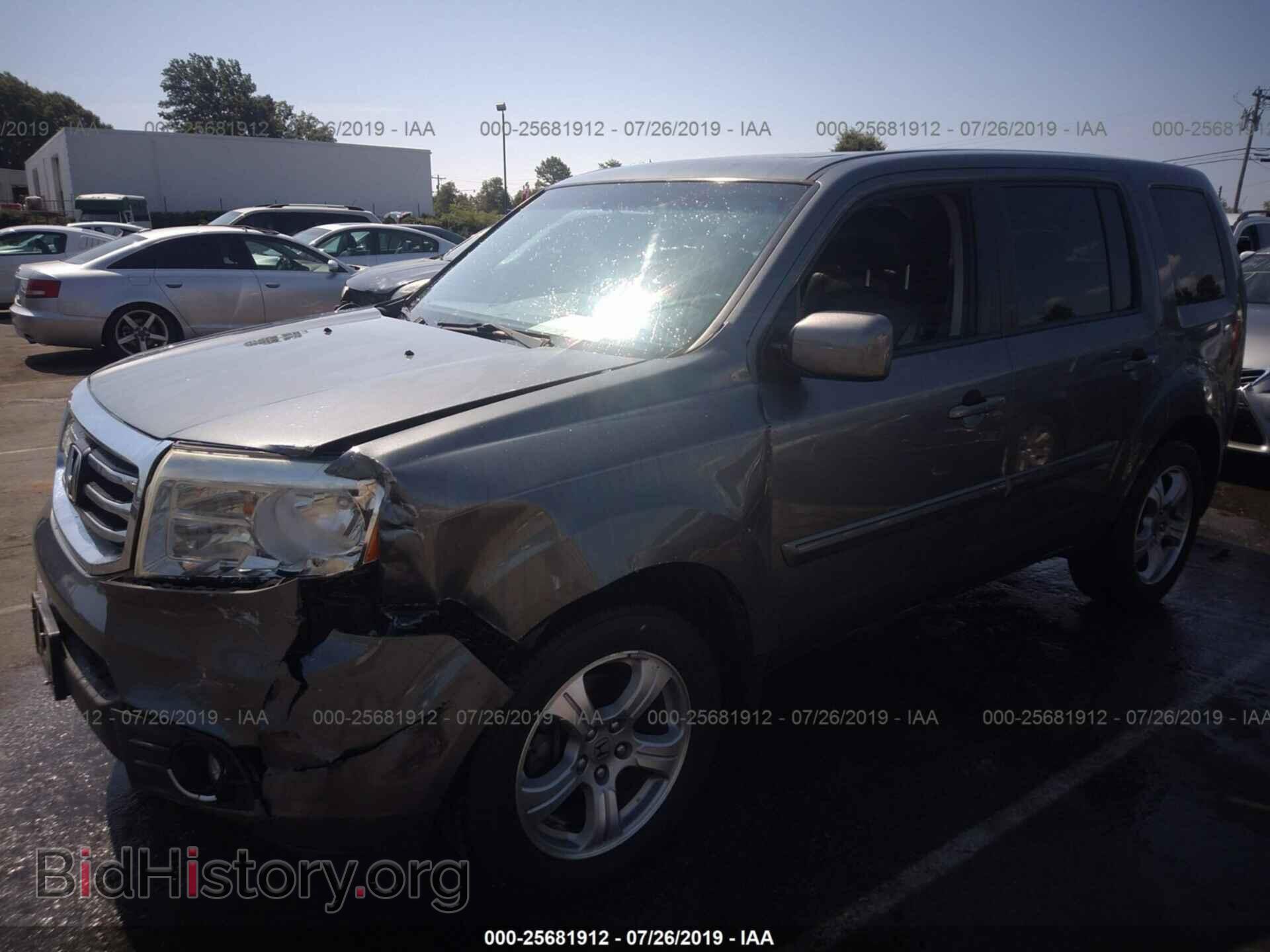 2012 HONDA PILOT - VIN: 5FNYF3H55CB008796 - Фото 2