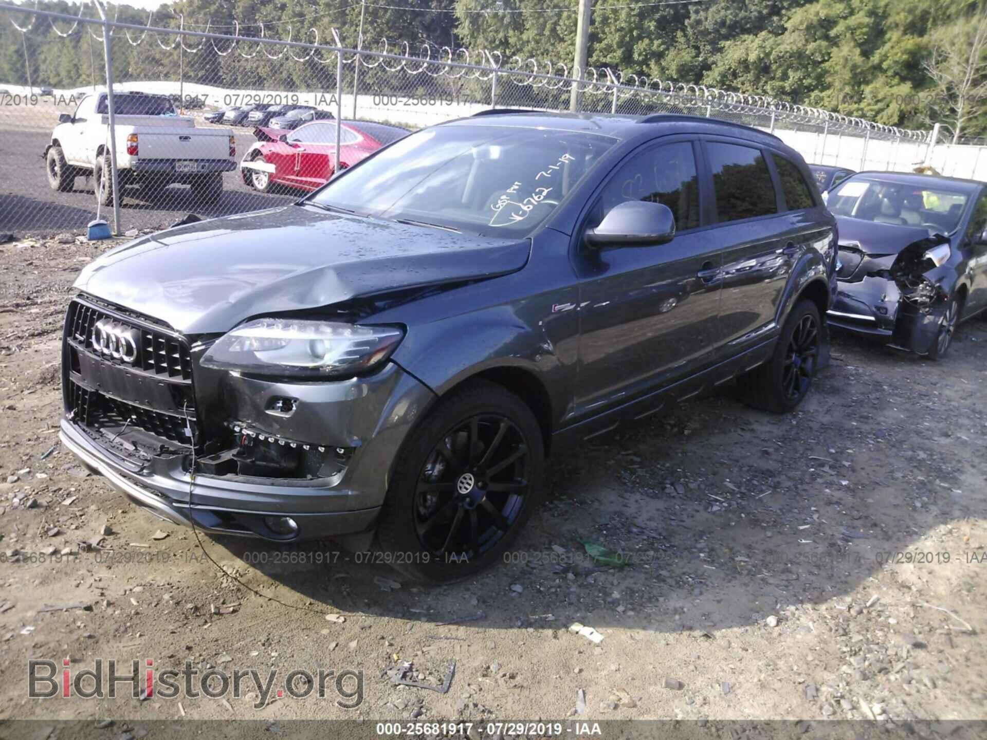 2014 AUDI Q7 - VIN: WA1CGBFE5ED016762 - Фото 2