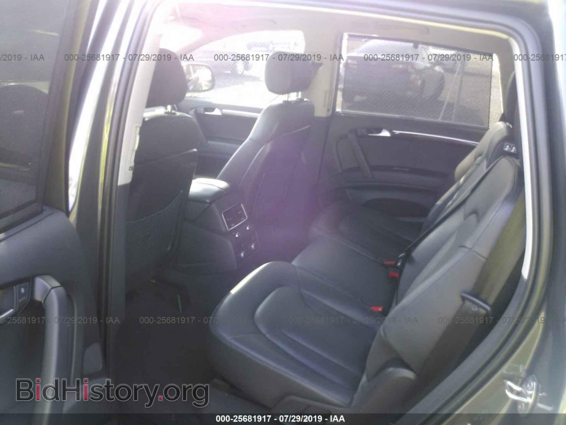 2014 AUDI Q7 - VIN: WA1CGBFE5ED016762 - Фото 8