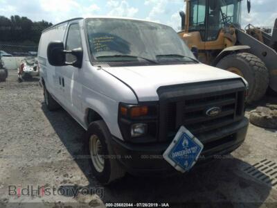2010 Ford ECONOLINE E150 Van, white — VIN 1FTNE1EW1ADA91333, IAAI