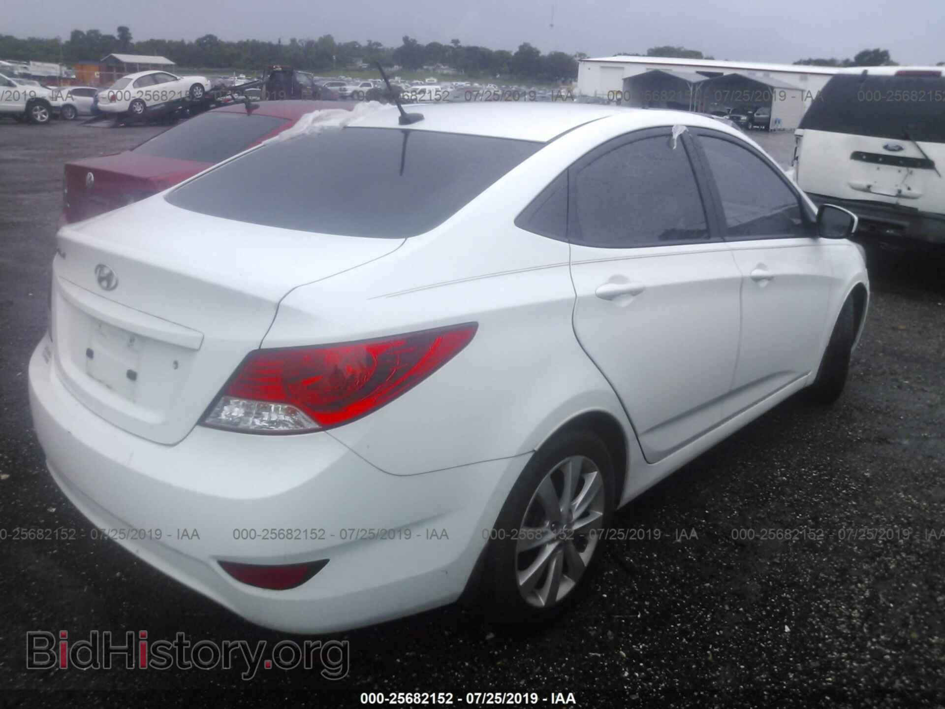 2013 HYUNDAI ACCENT - VIN: KMHCU4AE9DU431580 - Фото 4
