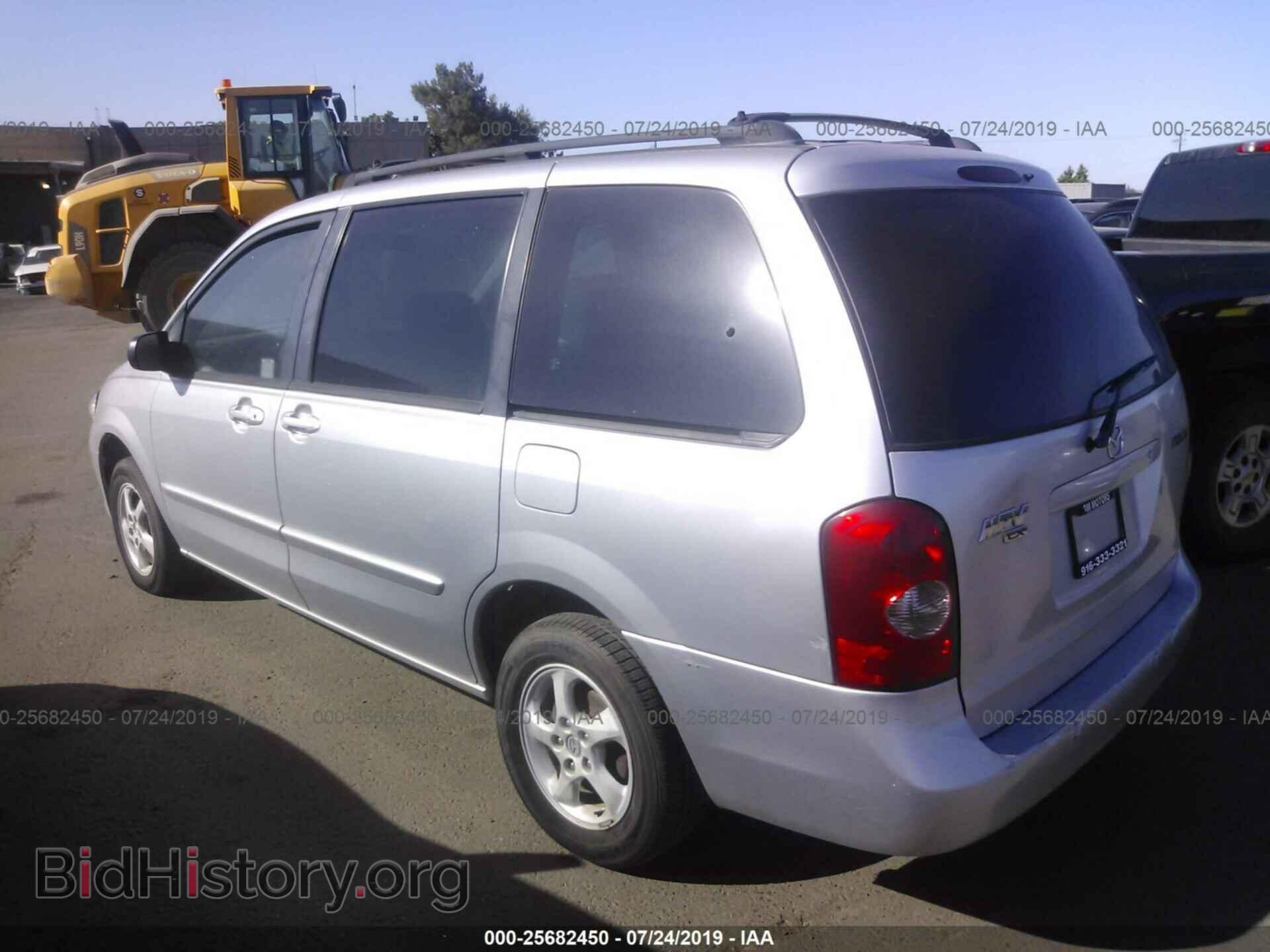 2002 MAZDA MPV - VIN: JM3LW28A520310272 - Фото 3