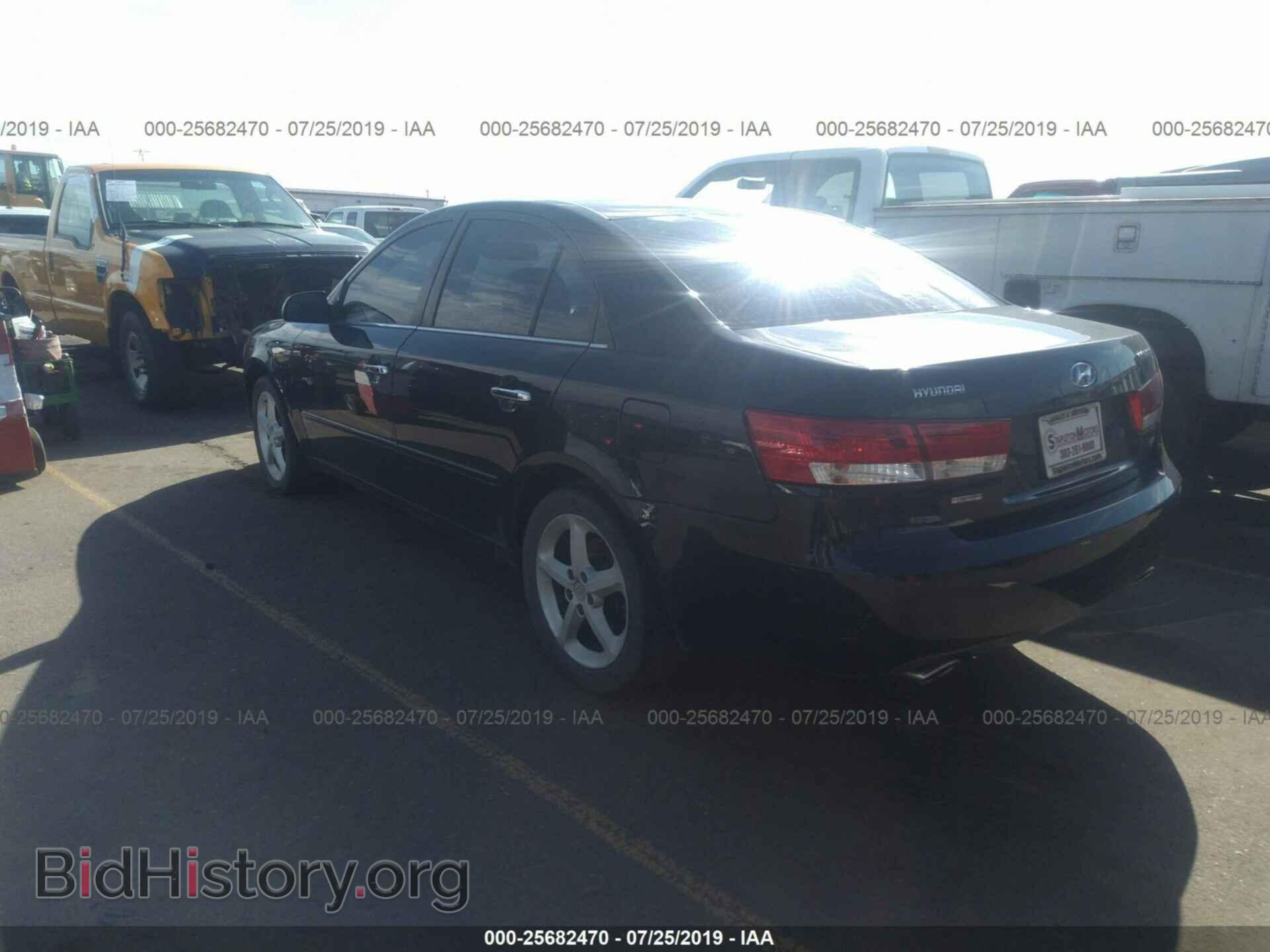 2007 HYUNDAI SONATA - VIN: 5NPEU46F87H240438 - Фото 3