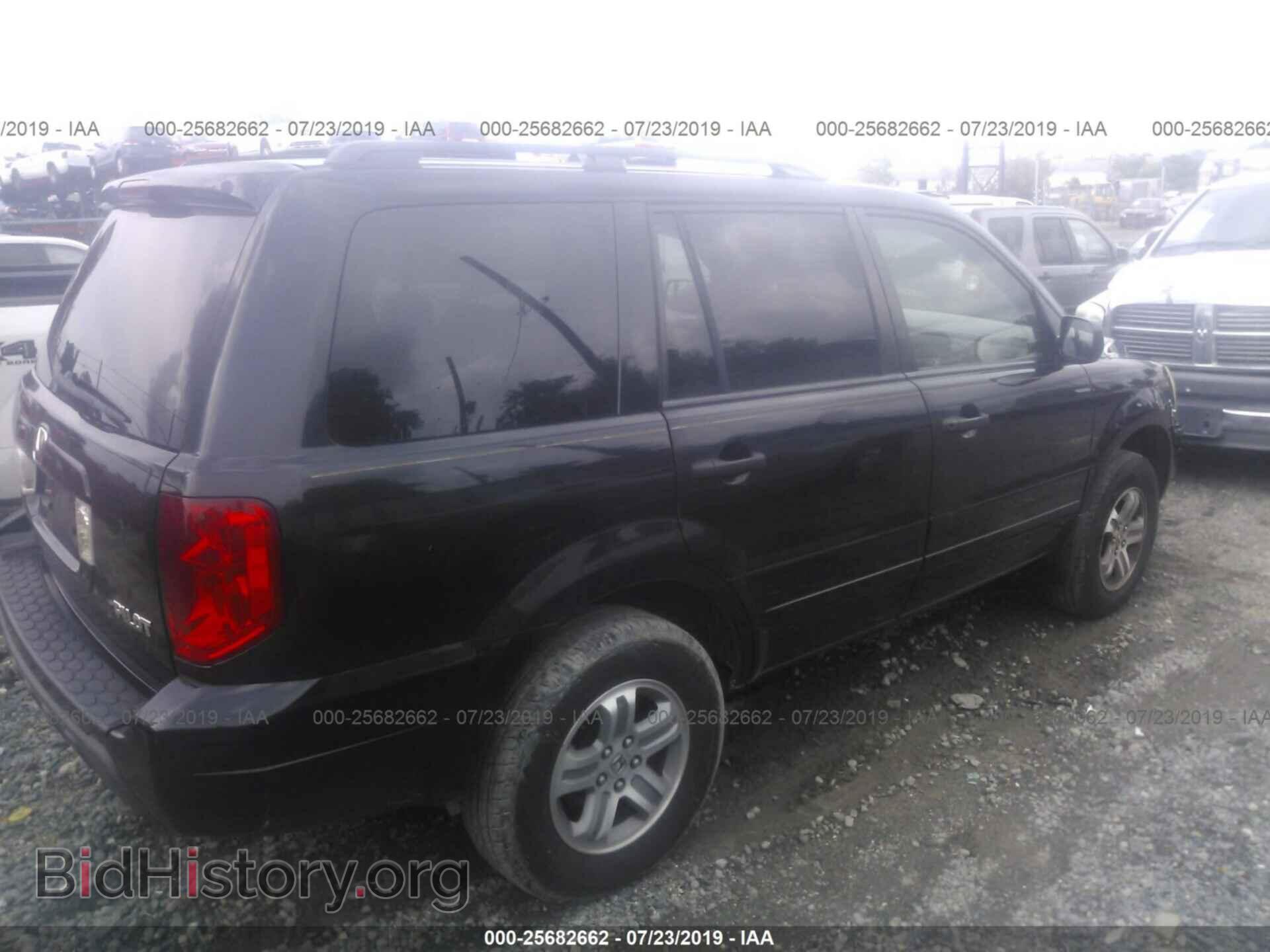 2005 HONDA PILOT - VIN: 2HKYF184X5H527598 - Фото 4