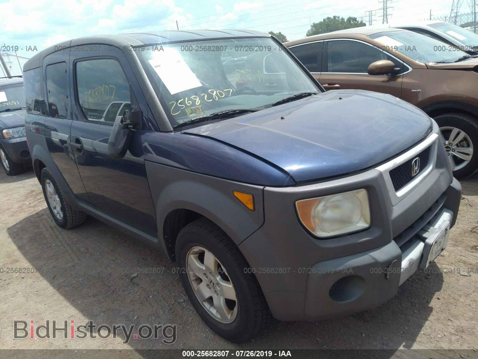 Фотография 5J6YH28503L003937 - HONDA ELEMENT 2003