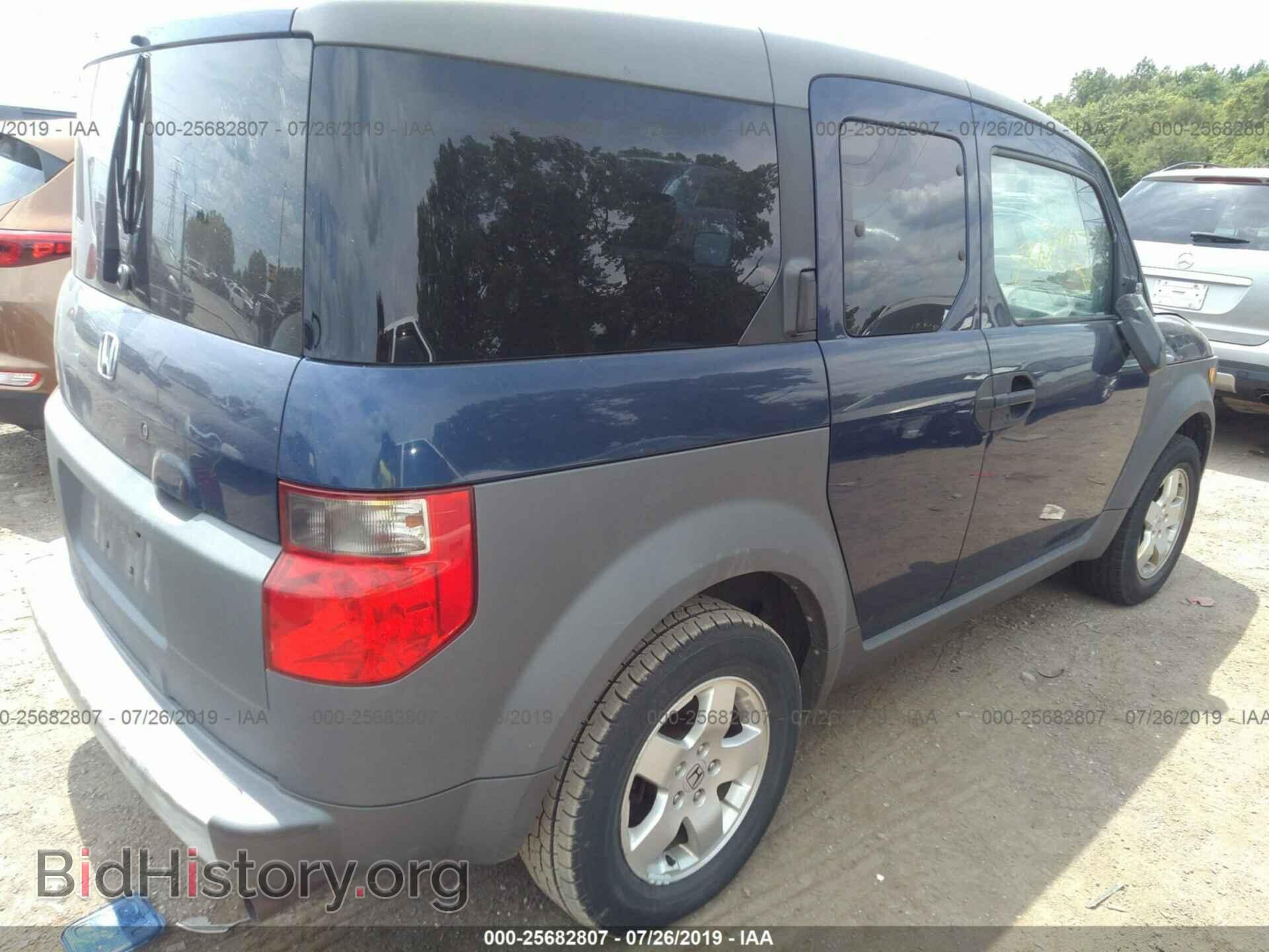 2003 HONDA ELEMENT - VIN: 5J6YH28503L003937 - Фото 4