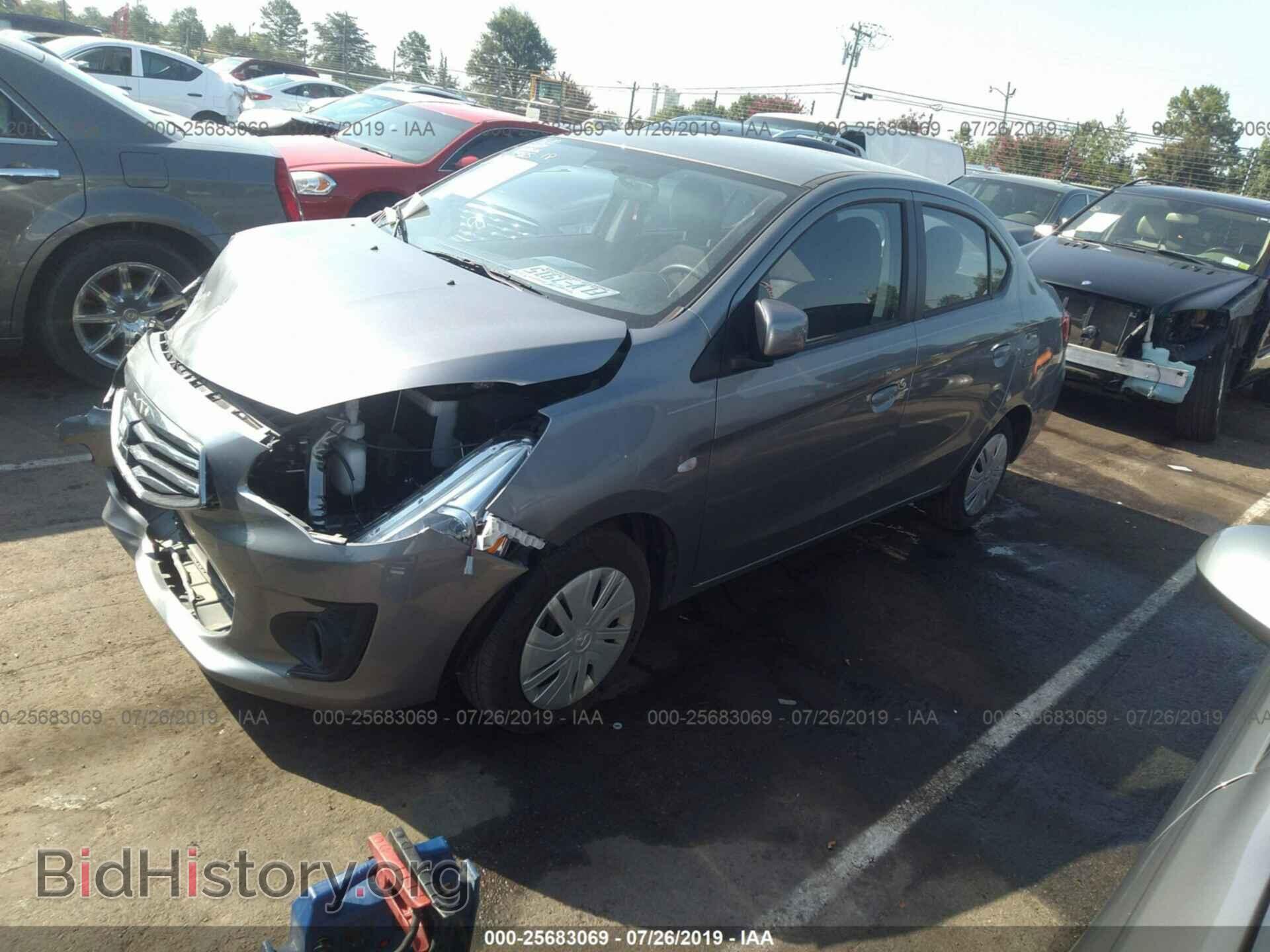 2018 MITSUBISHI MIRAGE - VIN: ML32F3FJXJHF13385 - Фото 2