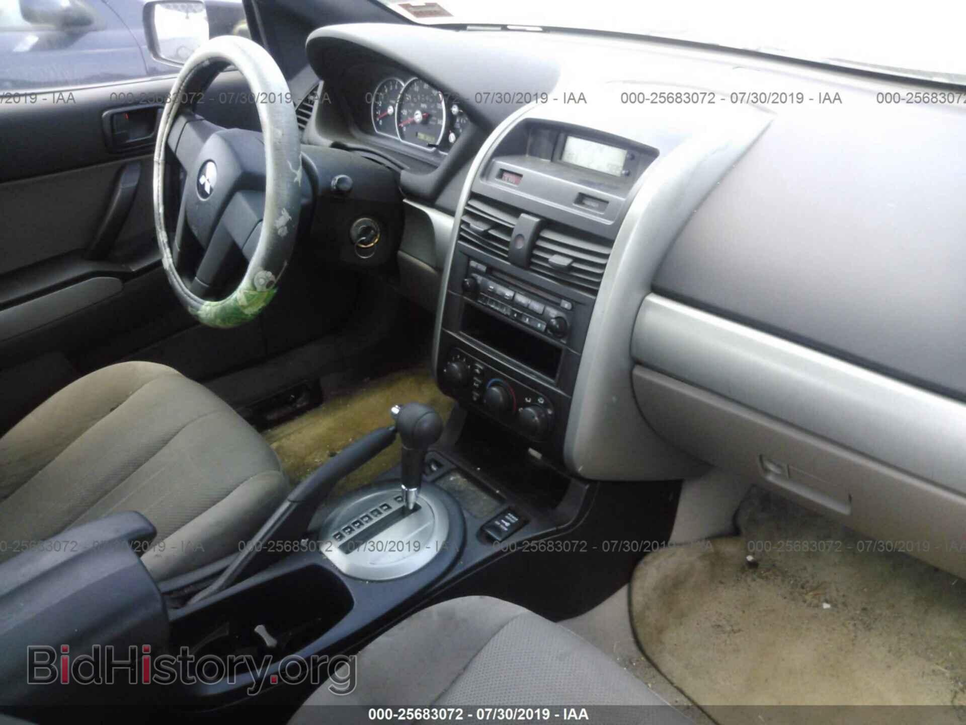 2004 MITSUBISHI GALANT - VIN: 4A3AB36F04E148313 - Фото 5