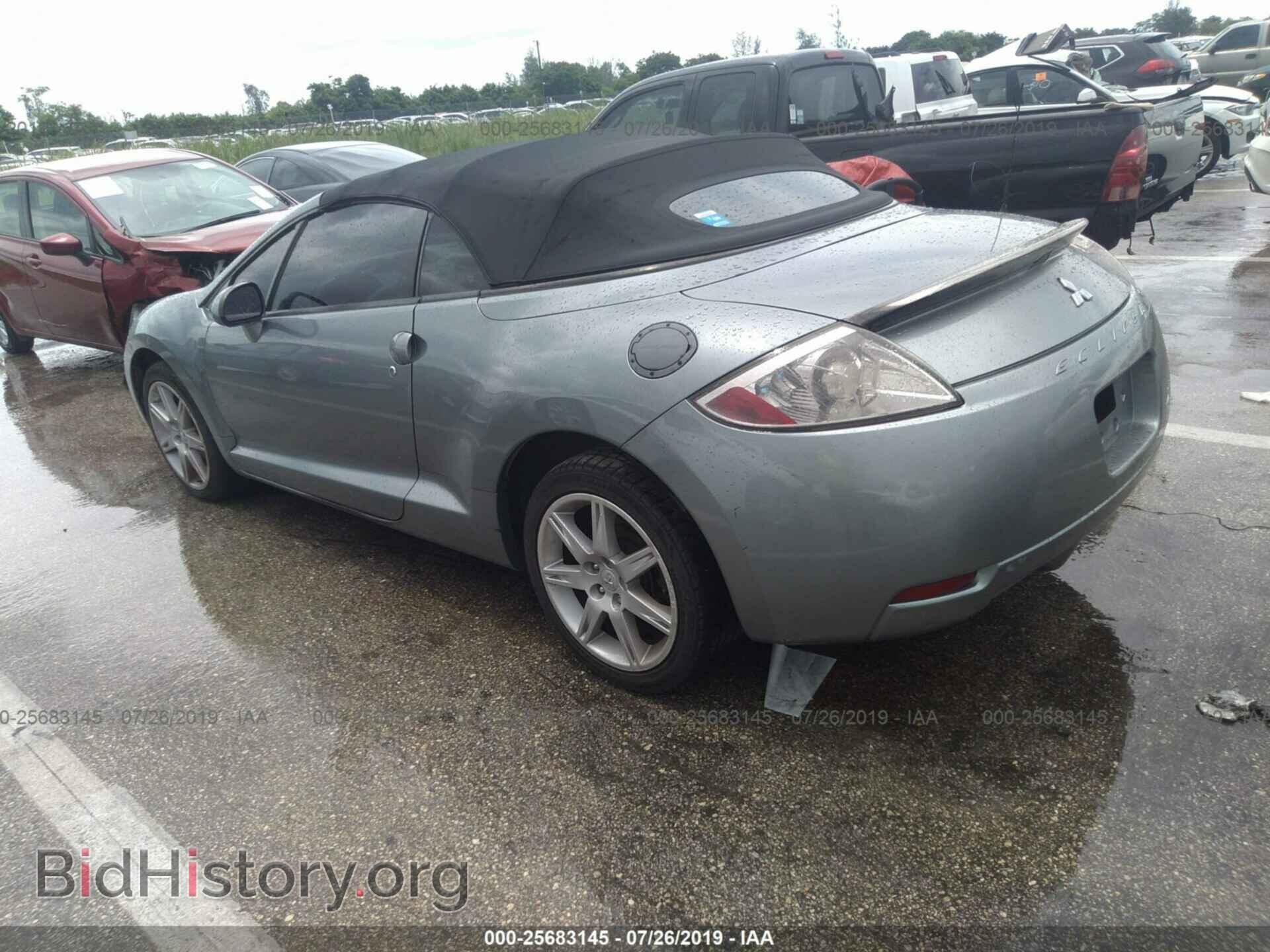 2007 MITSUBISHI ECLIPSE - VIN: 4A3AL35T37E019393 - Фото 3