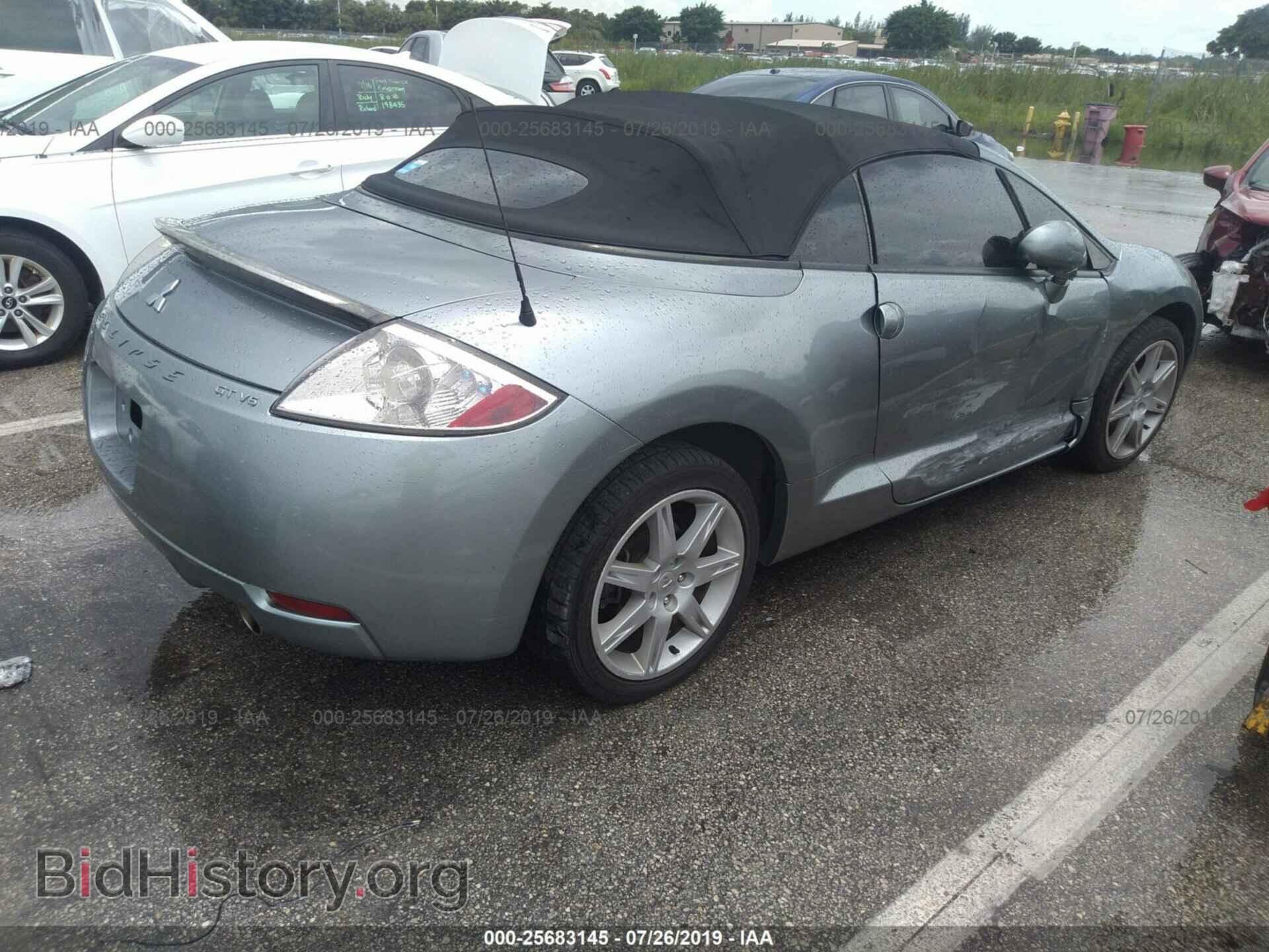 2007 MITSUBISHI ECLIPSE - VIN: 4A3AL35T37E019393 - Фото 4