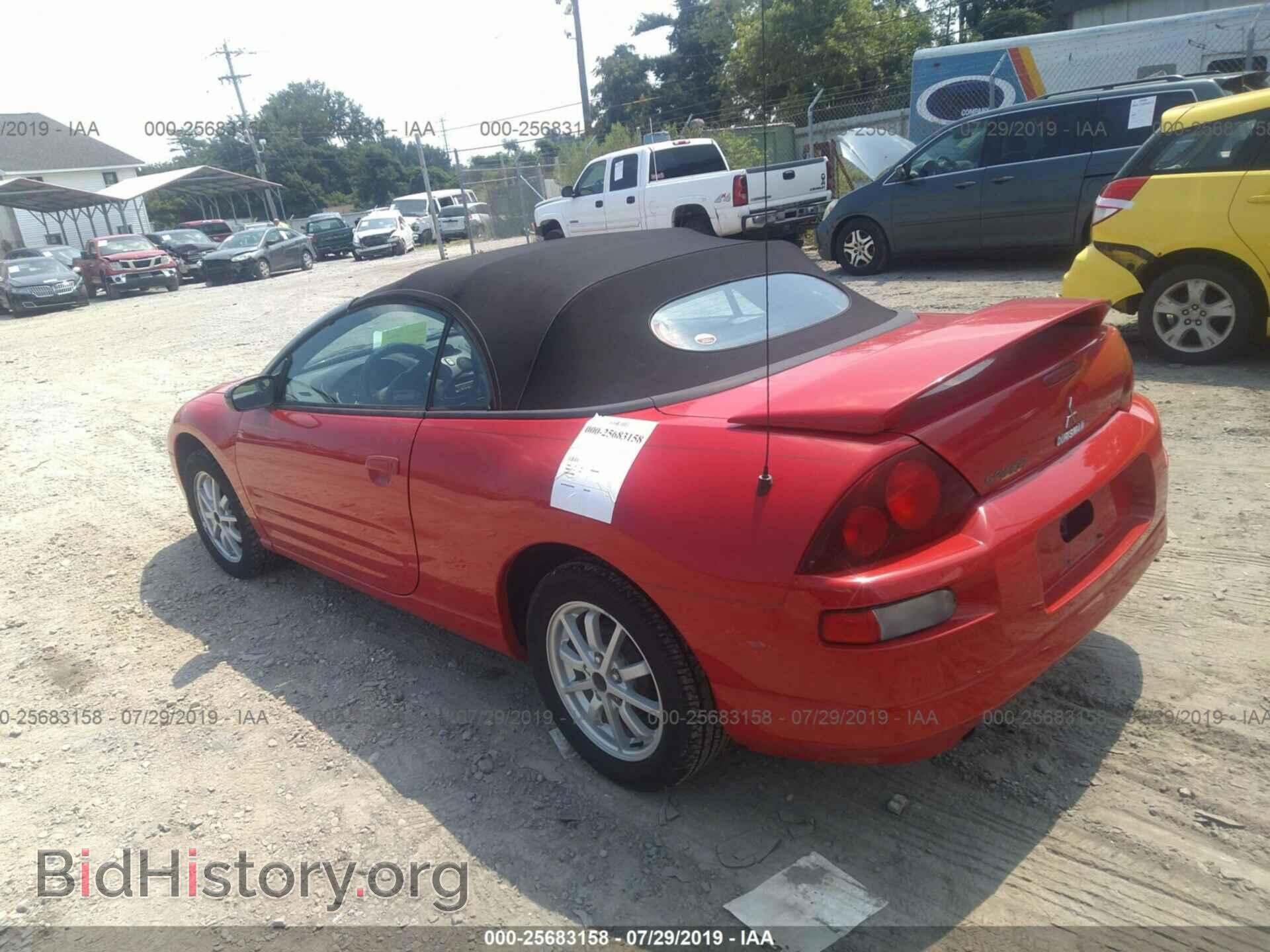 2001 MITSUBISHI ECLIPSE - VIN: 4A3AE45G91E183306 - Photo 3