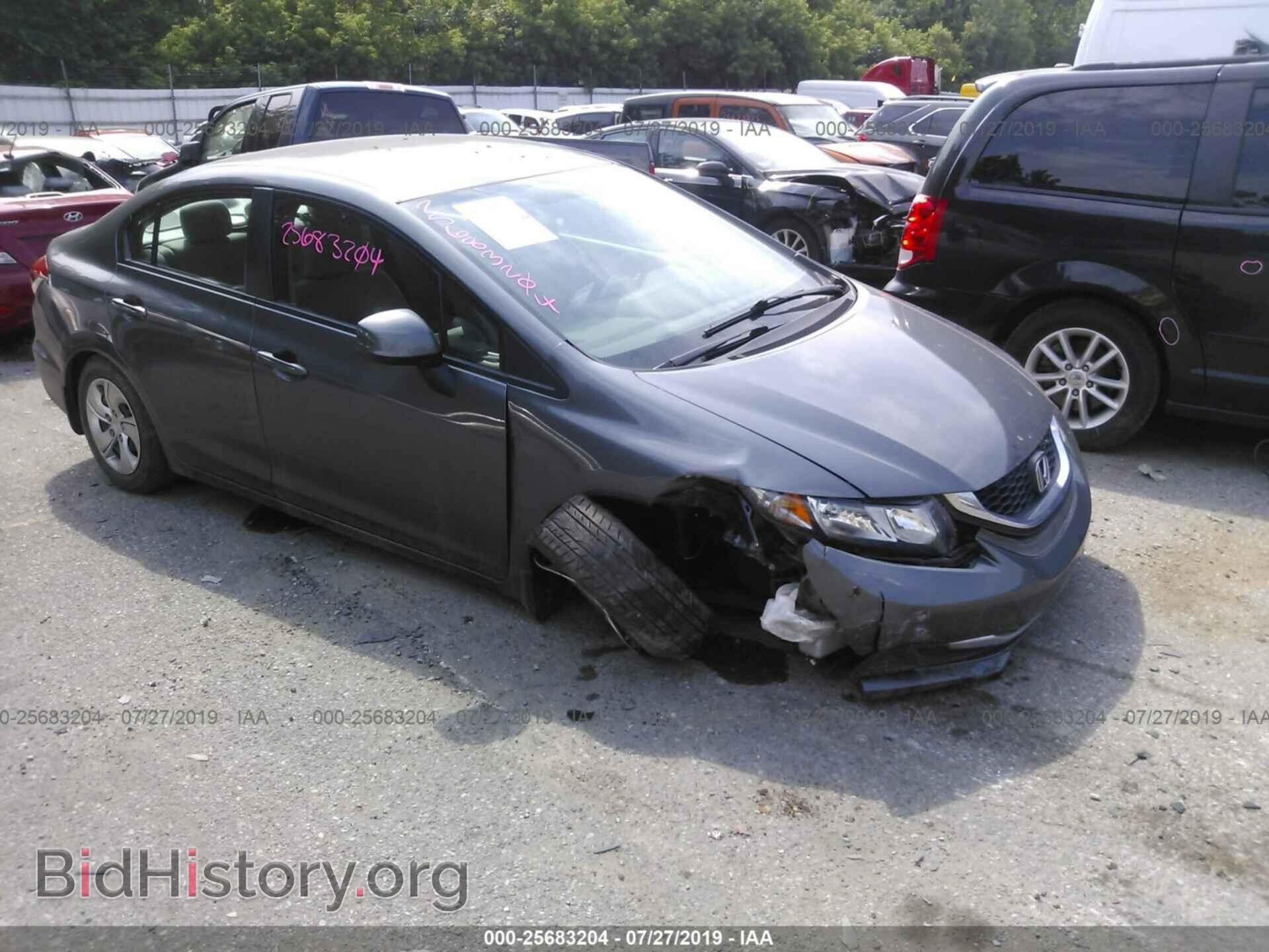 Фотография 19XFB2F54DE074733 - HONDA CIVIC 2013