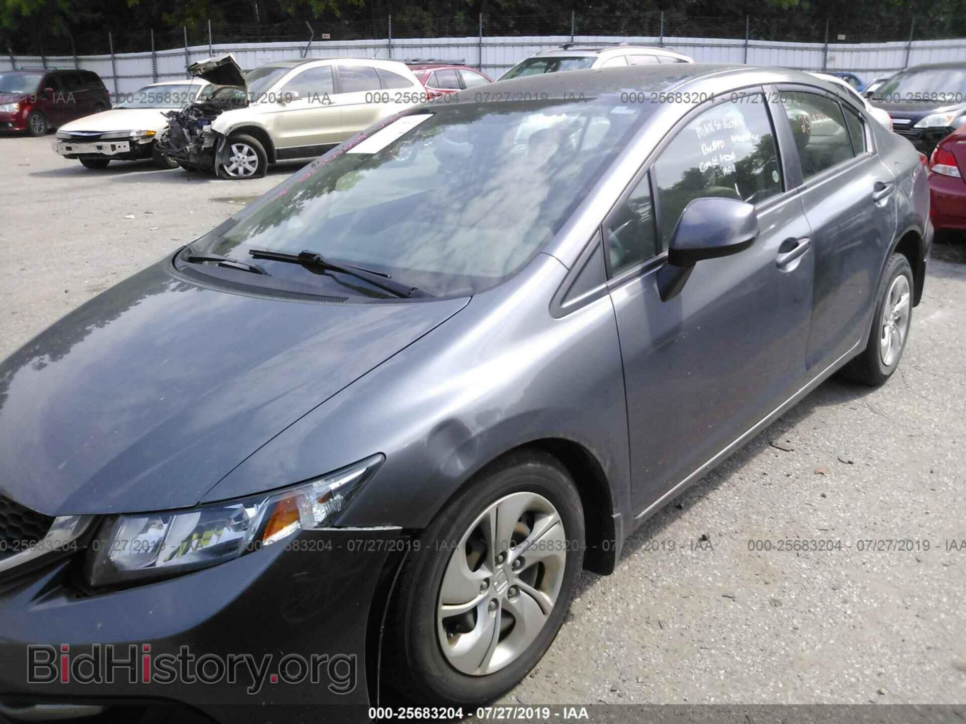2013 HONDA CIVIC - VIN: 19XFB2F54DE074733 - Фото 2