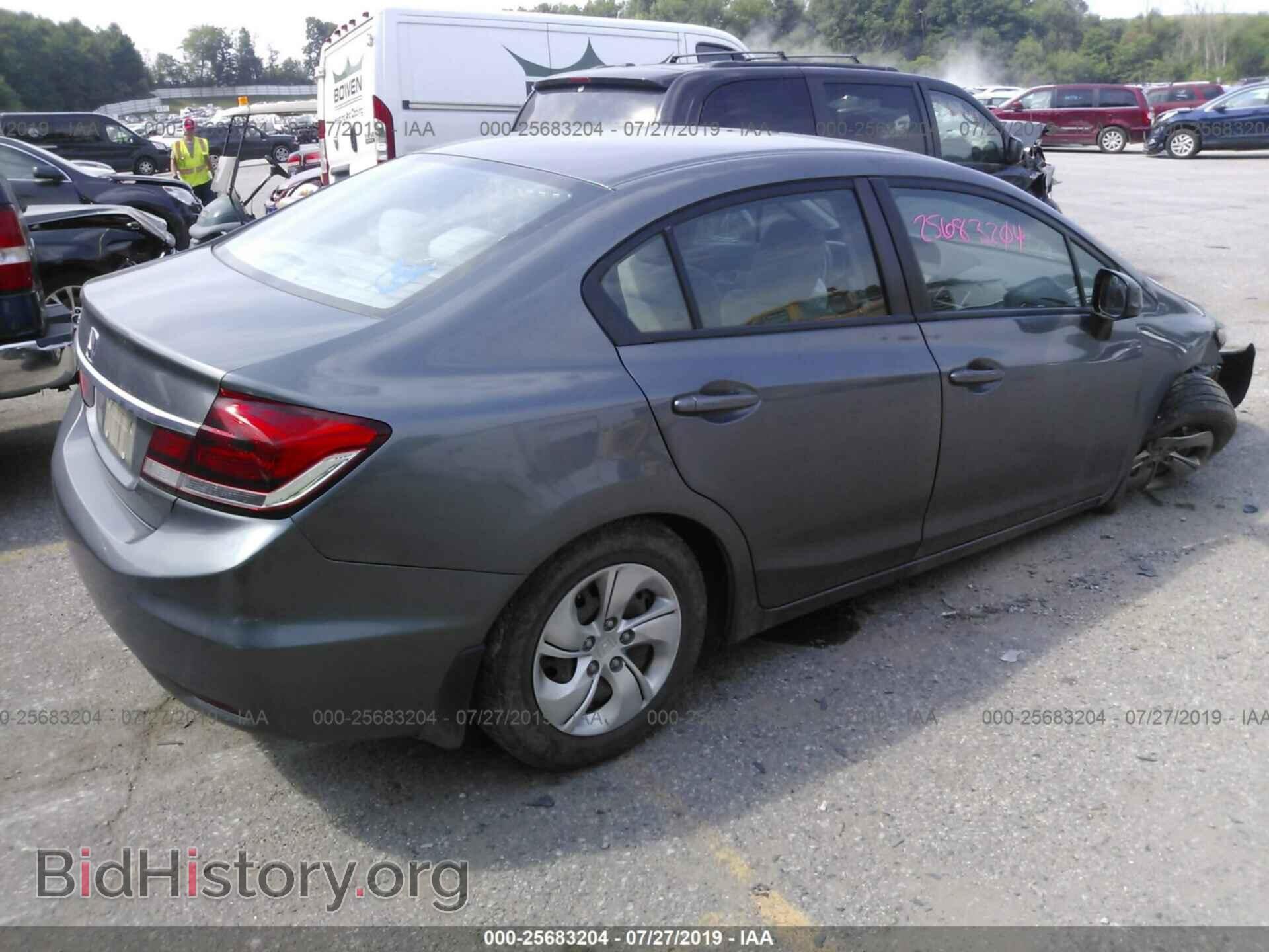 2013 HONDA CIVIC - VIN: 19XFB2F54DE074733 - Фото 4